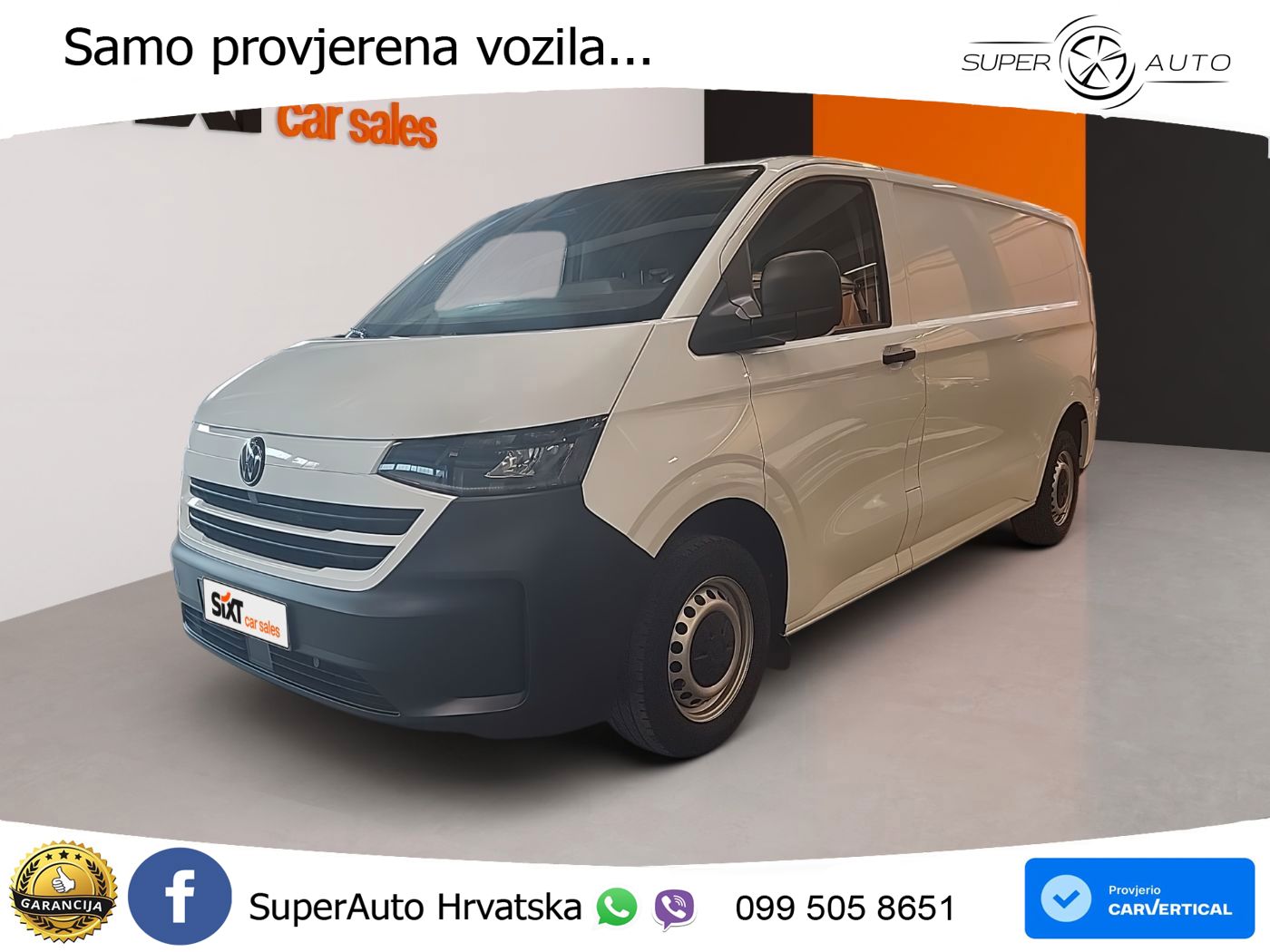 Volkswagen T7 Transporter TDI L2 NAV*RFK*SHZ*LED*PDC*VirC. 150 KS