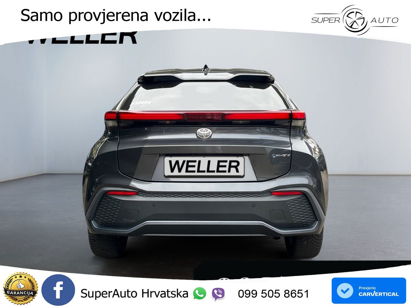 Toyota C-HR 2.0 (223 KS) PHEV e-CVT Teamplayer LED+GR SJED+ACC