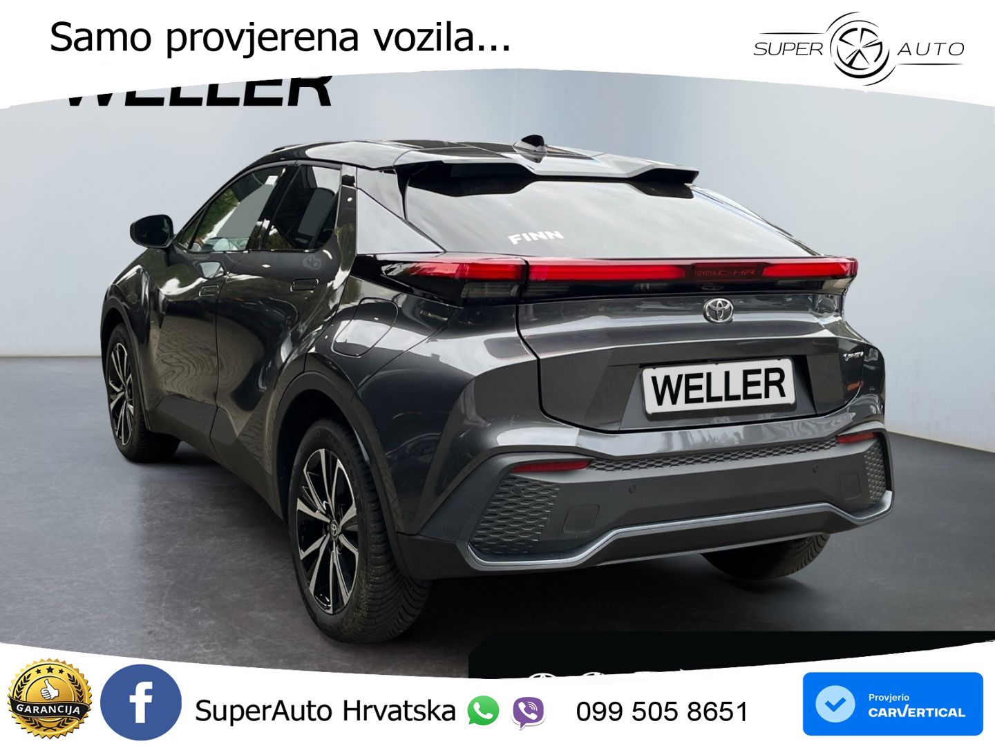 Toyota C-HR 2.0 (223 KS) PHEV e-CVT Teamplayer LED+GR SJED+ACC