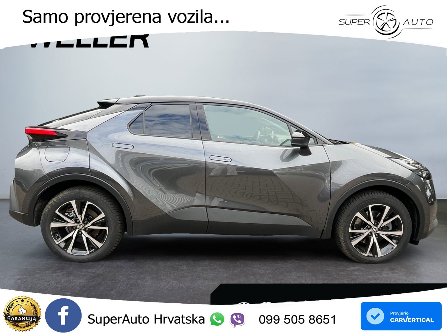 Toyota C-HR 2.0 (223 KS) PHEV e-CVT Teamplayer LED+GR SJED+ACC