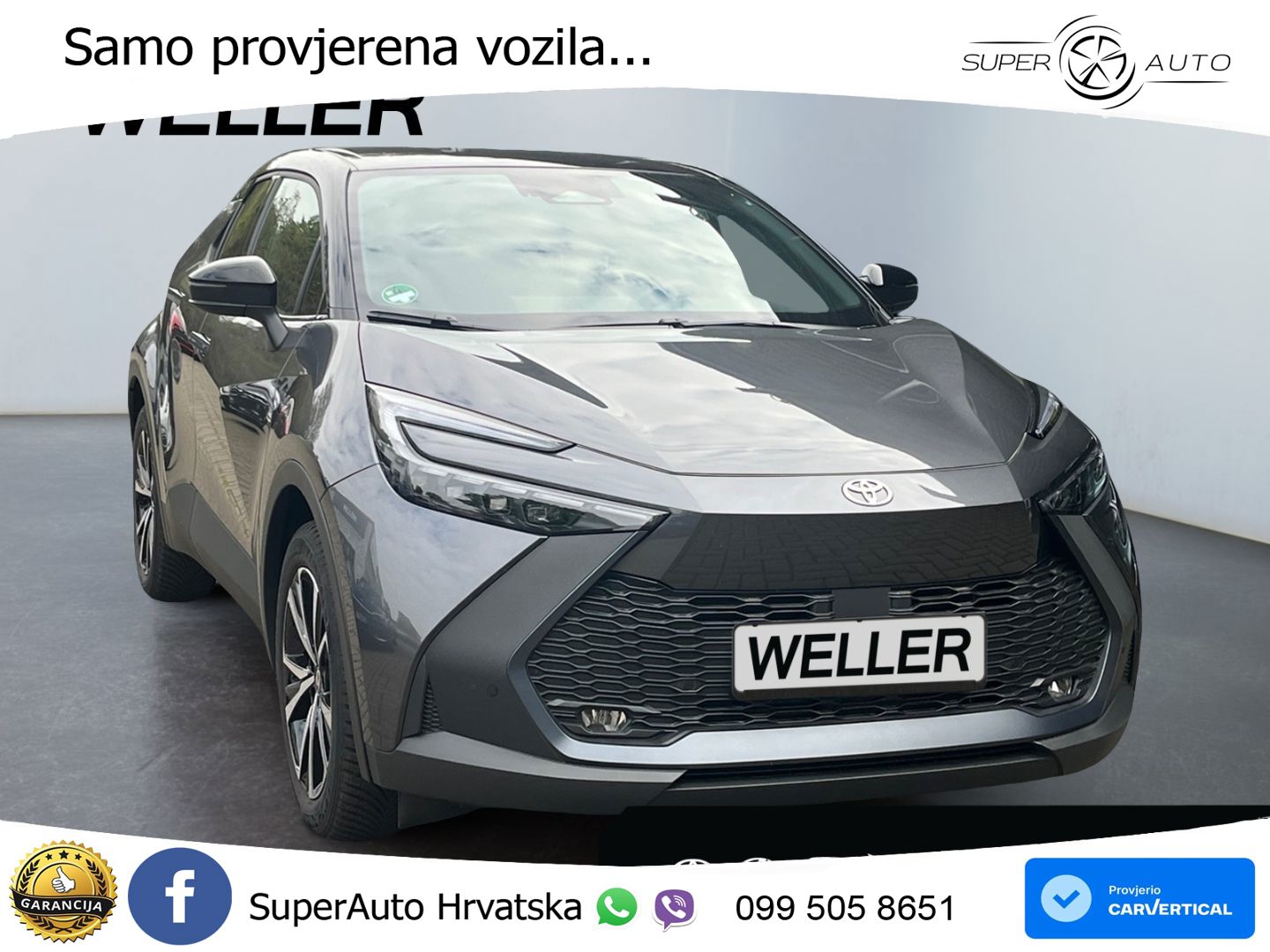 Toyota C-HR 2.0 (223 KS) PHEV e-CVT Teamplayer LED+GR SJED+ACC