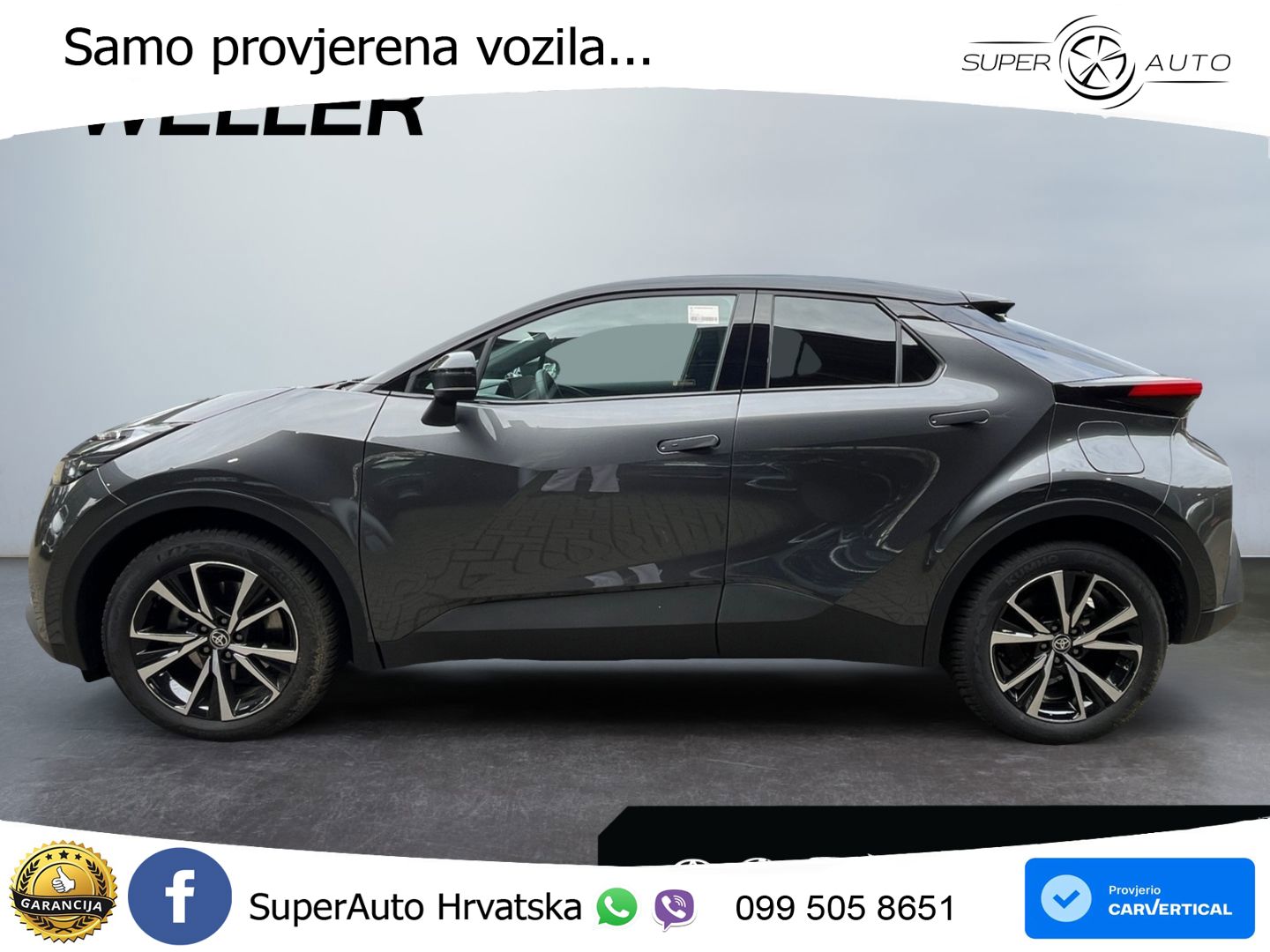 Toyota C-HR 2.0 (223 KS) PHEV e-CVT Teamplayer LED+GR SJED+ACC