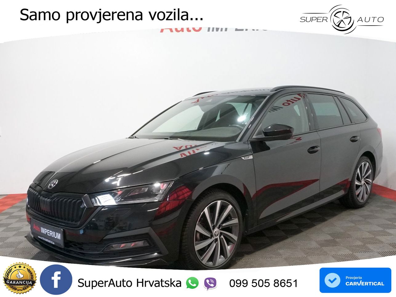 Škoda Octavia Combi 2.0 TDI (150 KS) DSG SportLine