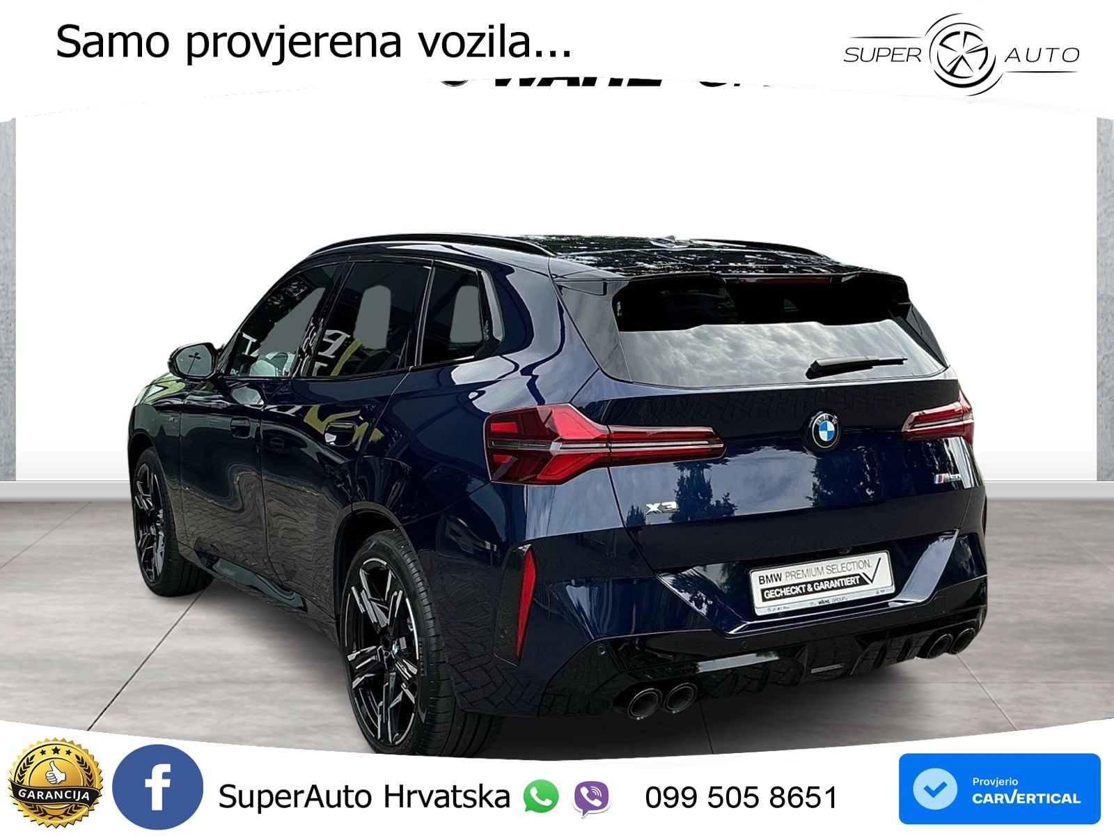 BMW X3 M50 xDrive Steptronic M Sport ACC+GR SJED+360+PANO