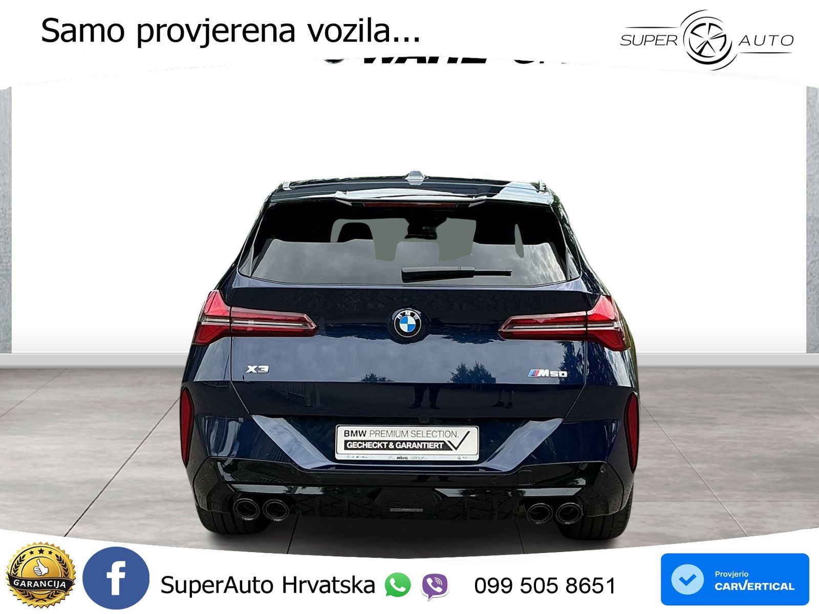 BMW X3 M50 xDrive Steptronic M Sport ACC+GR SJED+360+PANO