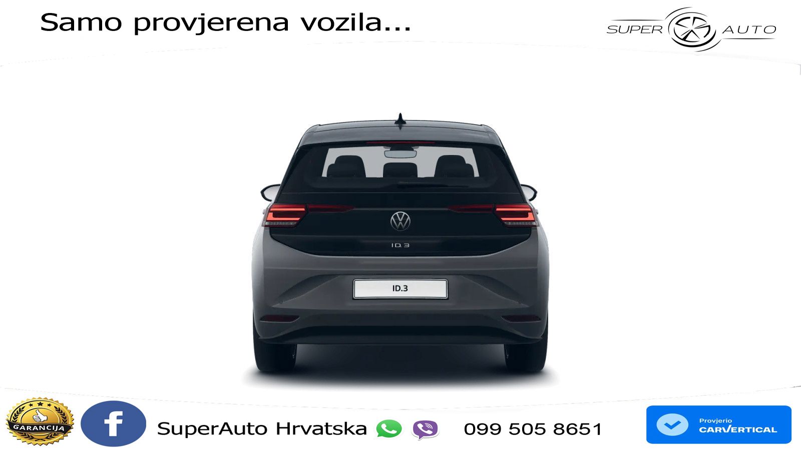 Volkswagen ID.3 Pro 62 kWh (204 KS) LED+ACC