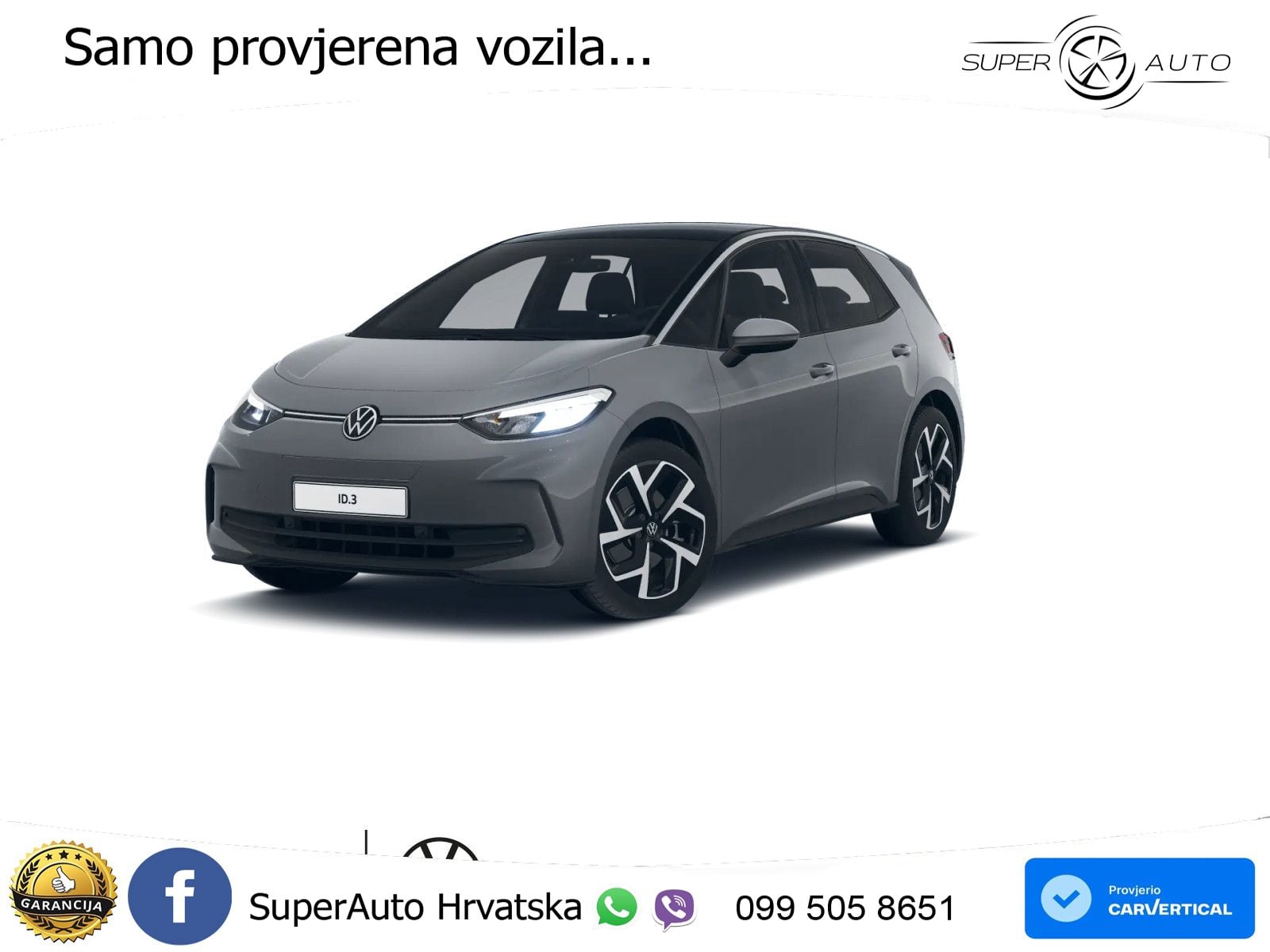 Volkswagen ID.3 Pro 62 kWh (204 KS) LED+ACC