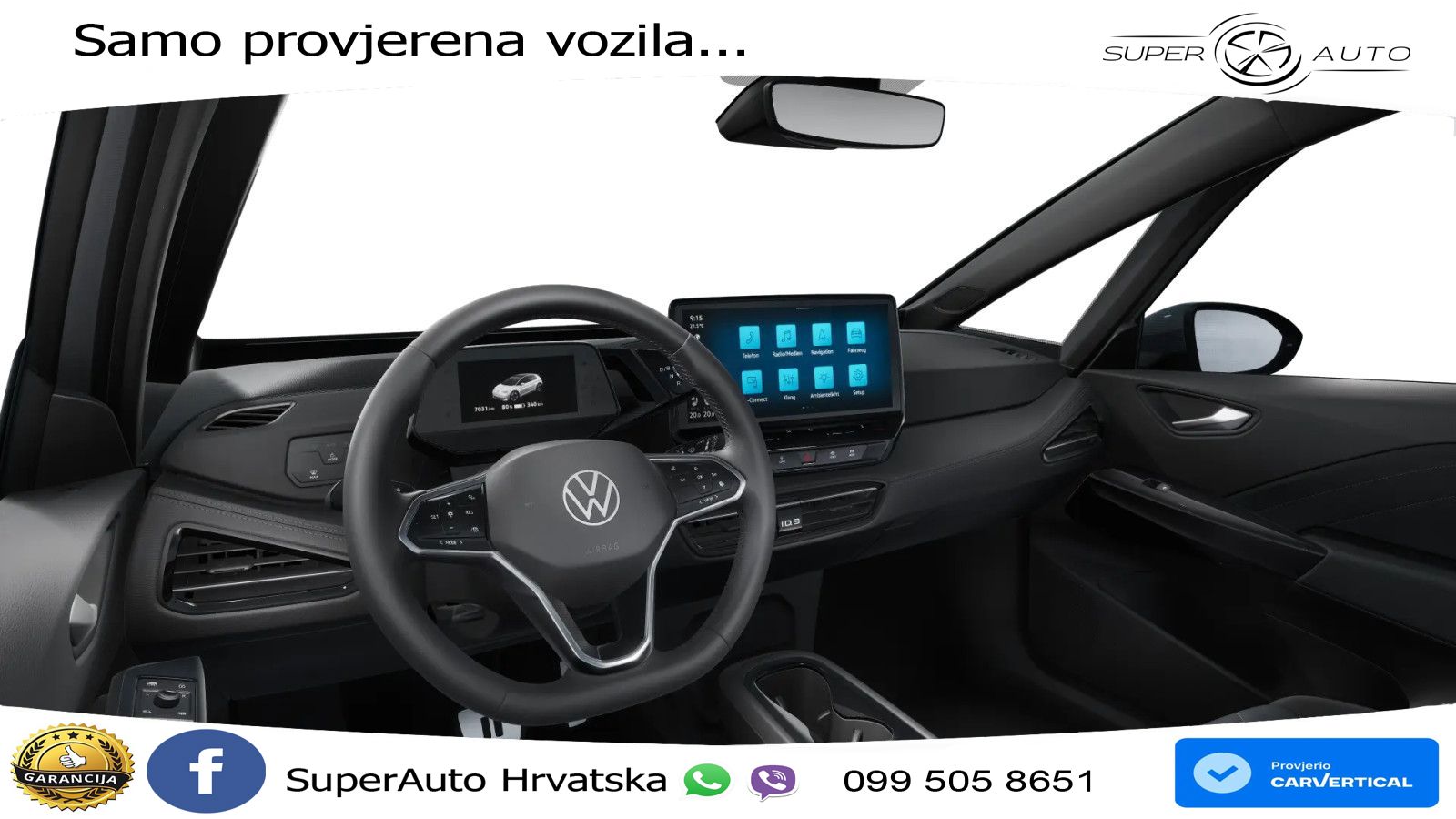 Volkswagen ID.3 Pro 62 kWh (204 KS) LED+ACC