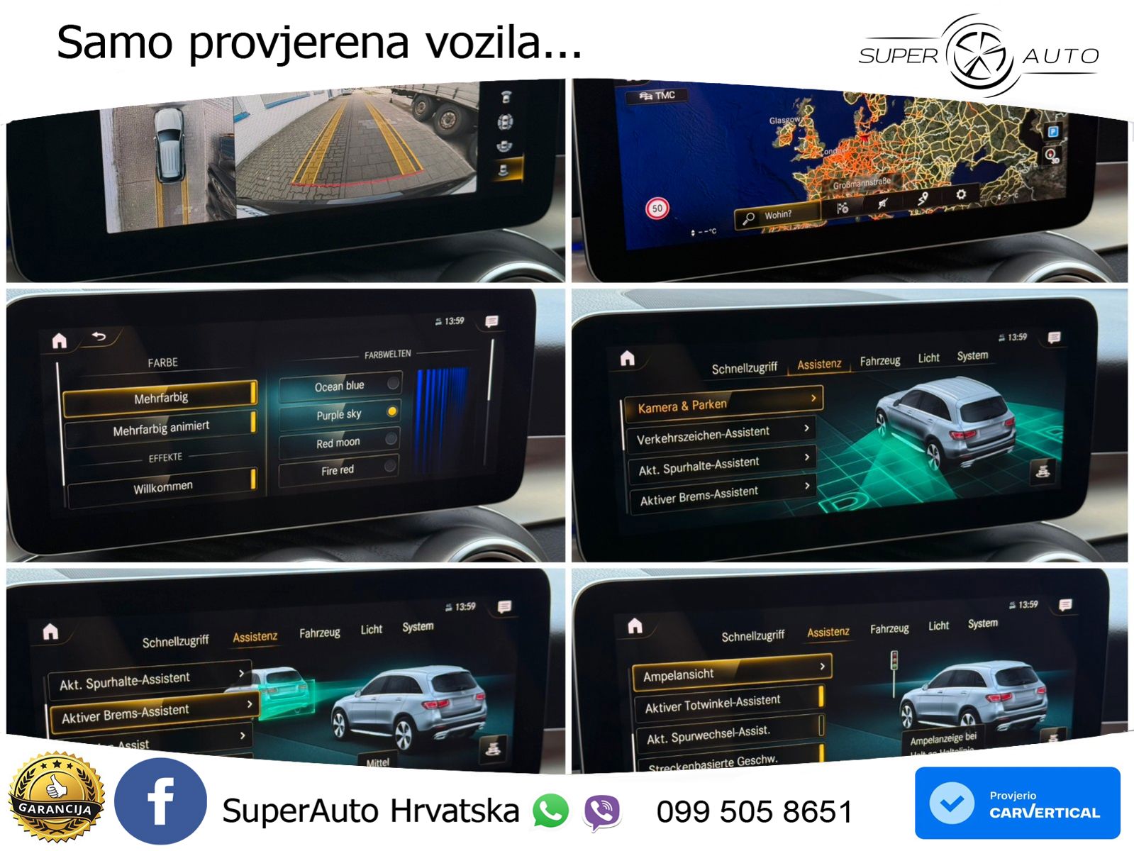 Mercedes GLC 220d (194 KS) 4MATIC G-TRONIC AMG ACC+GR SJED+360+PANO