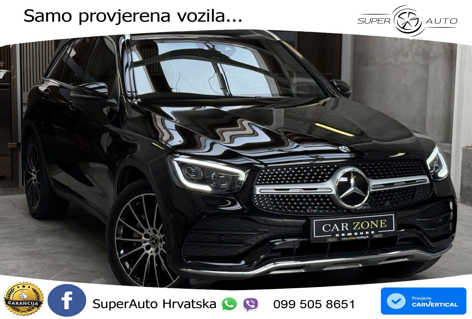 Mercedes GLC 220d (194 KS) 4MATIC G-TRONIC AMG ACC+GR SJED+360+PANO
