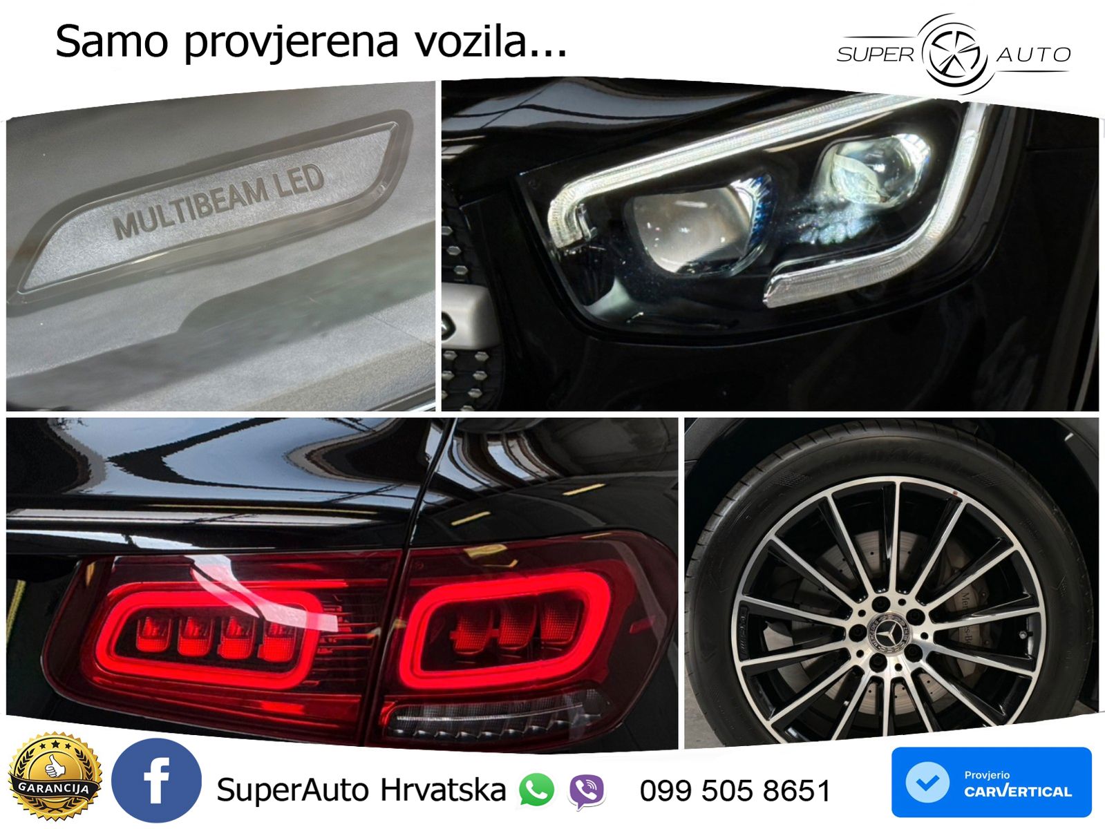 Mercedes GLC 220d (194 KS) 4MATIC G-TRONIC AMG ACC+GR SJED+360+PANO