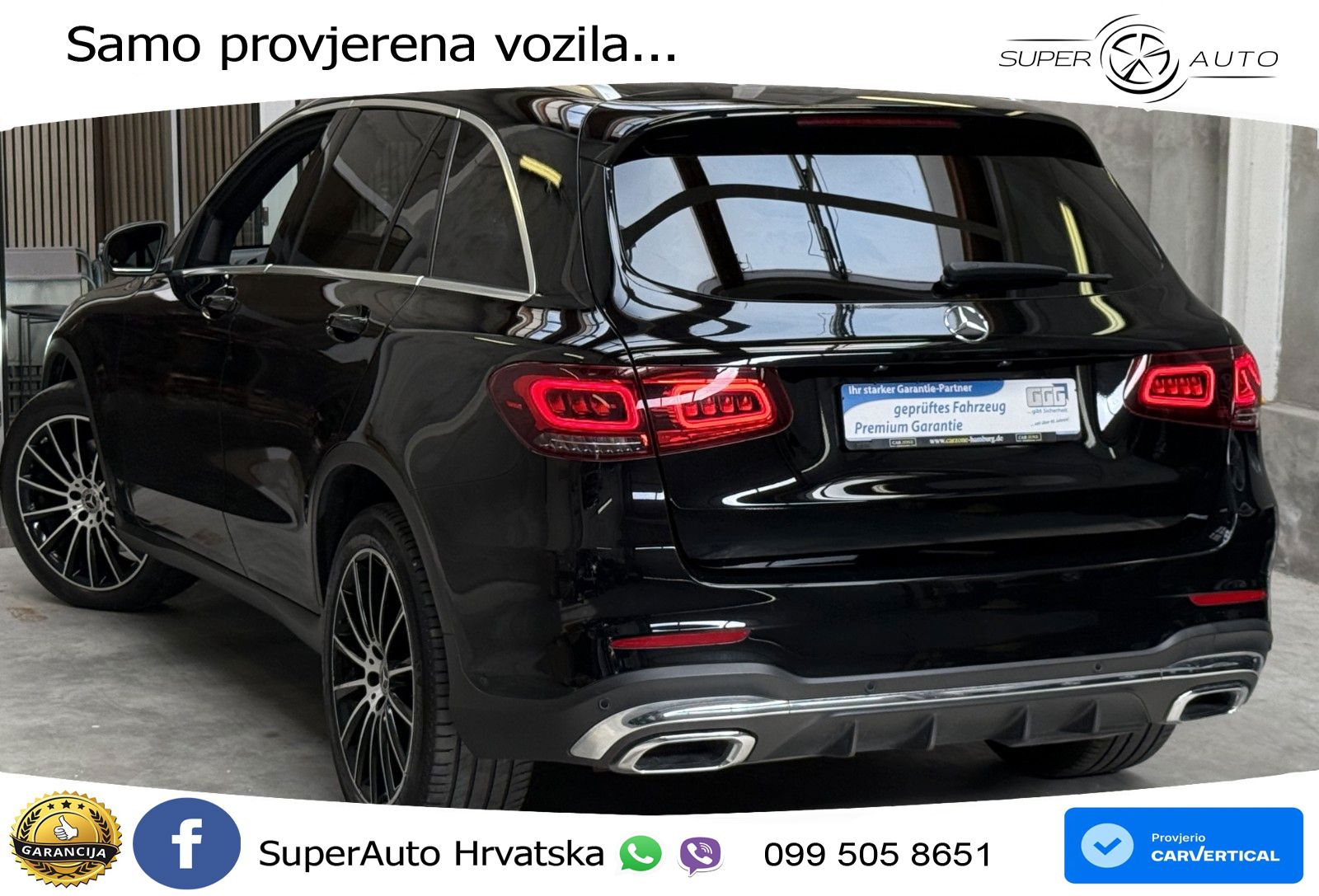 Mercedes GLC 220d (194 KS) 4MATIC G-TRONIC AMG ACC+GR SJED+360+PANO