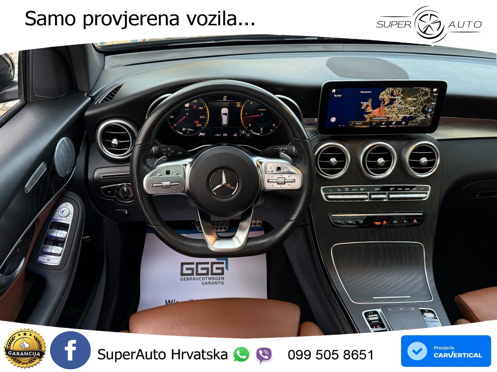 Mercedes GLC 220d (194 KS) 4MATIC G-TRONIC AMG ACC+GR SJED+360+PANO