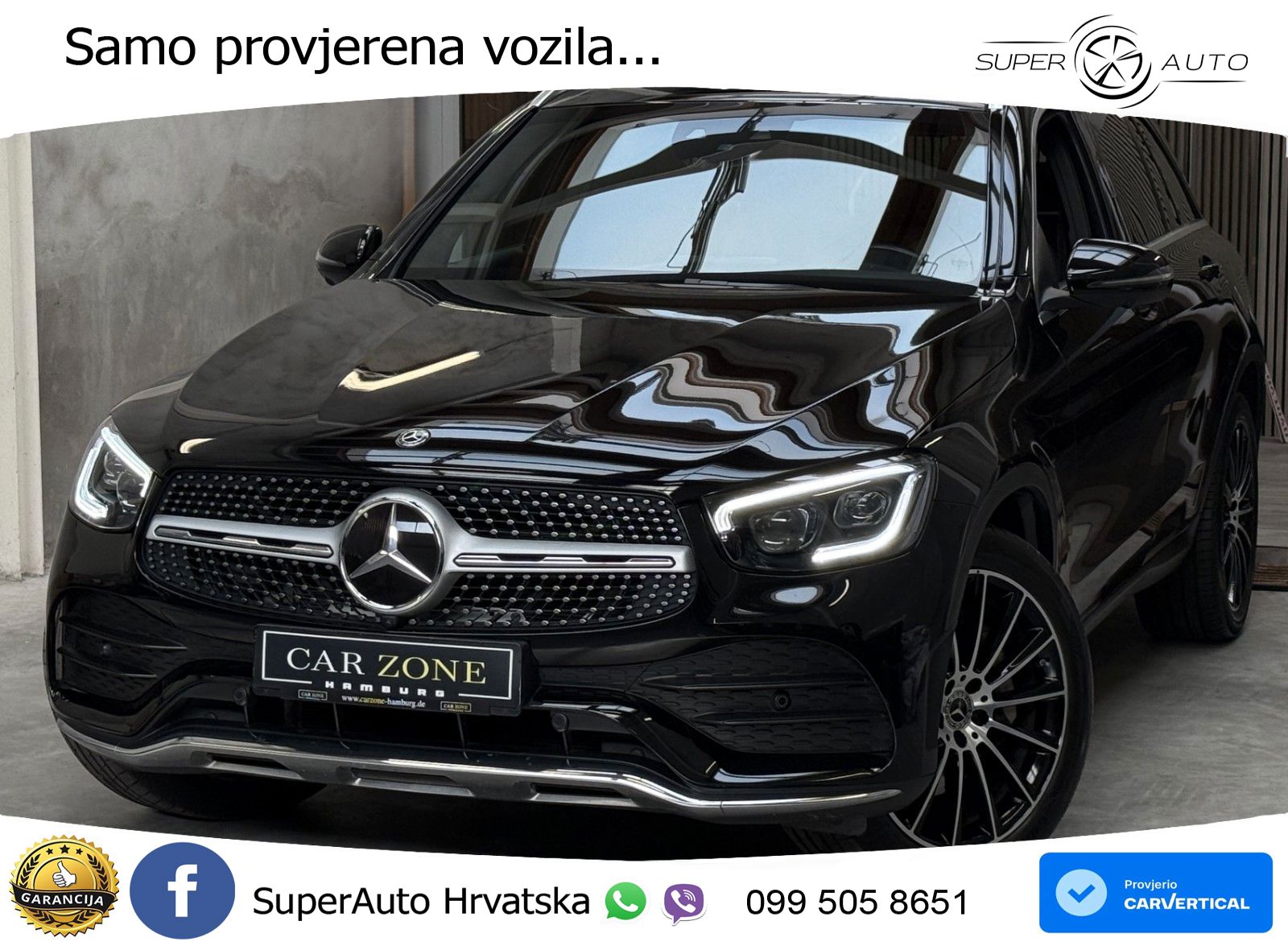 Mercedes GLC 220d (194 KS) 4MATIC G-TRONIC AMG ACC+GR SJED+360+PANO