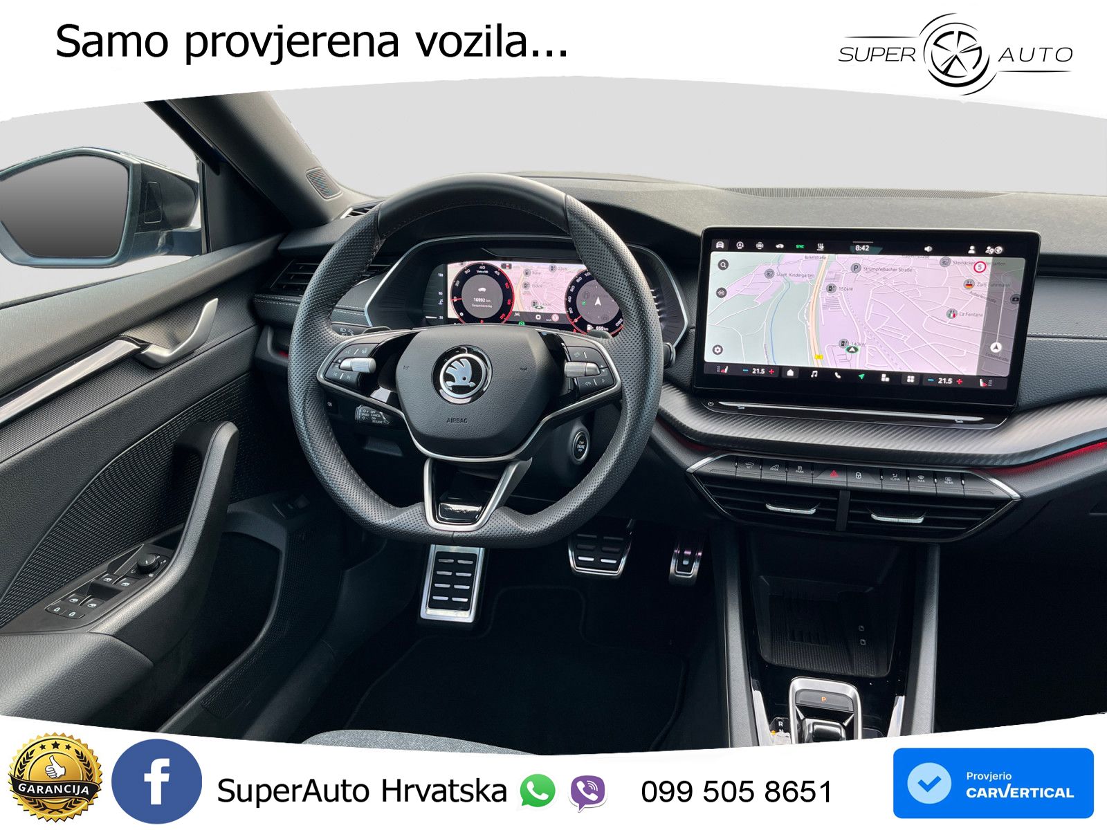 Škoda Octavia Combi 2.0 TDI (150 KS) DSG SportLine LED+GR SJED+ACC