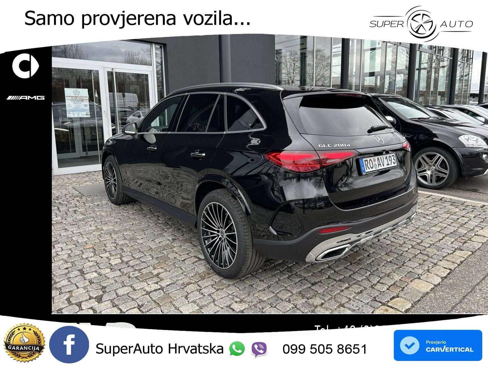 Mercedes GLC 200d (163 KS) 4MATIC 9G-TRONIC AMG LED+GR SJED+ACC