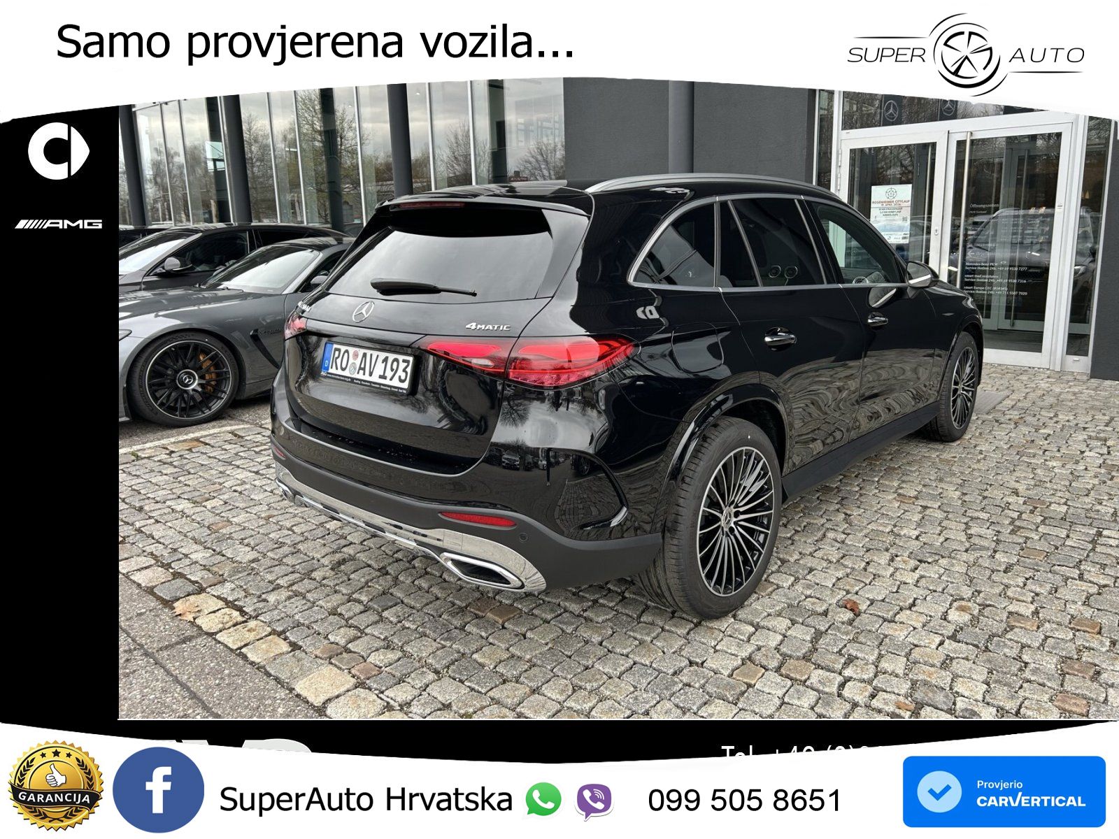 Mercedes GLC 200d (163 KS) 4MATIC 9G-TRONIC AMG LED+GR SJED+ACC