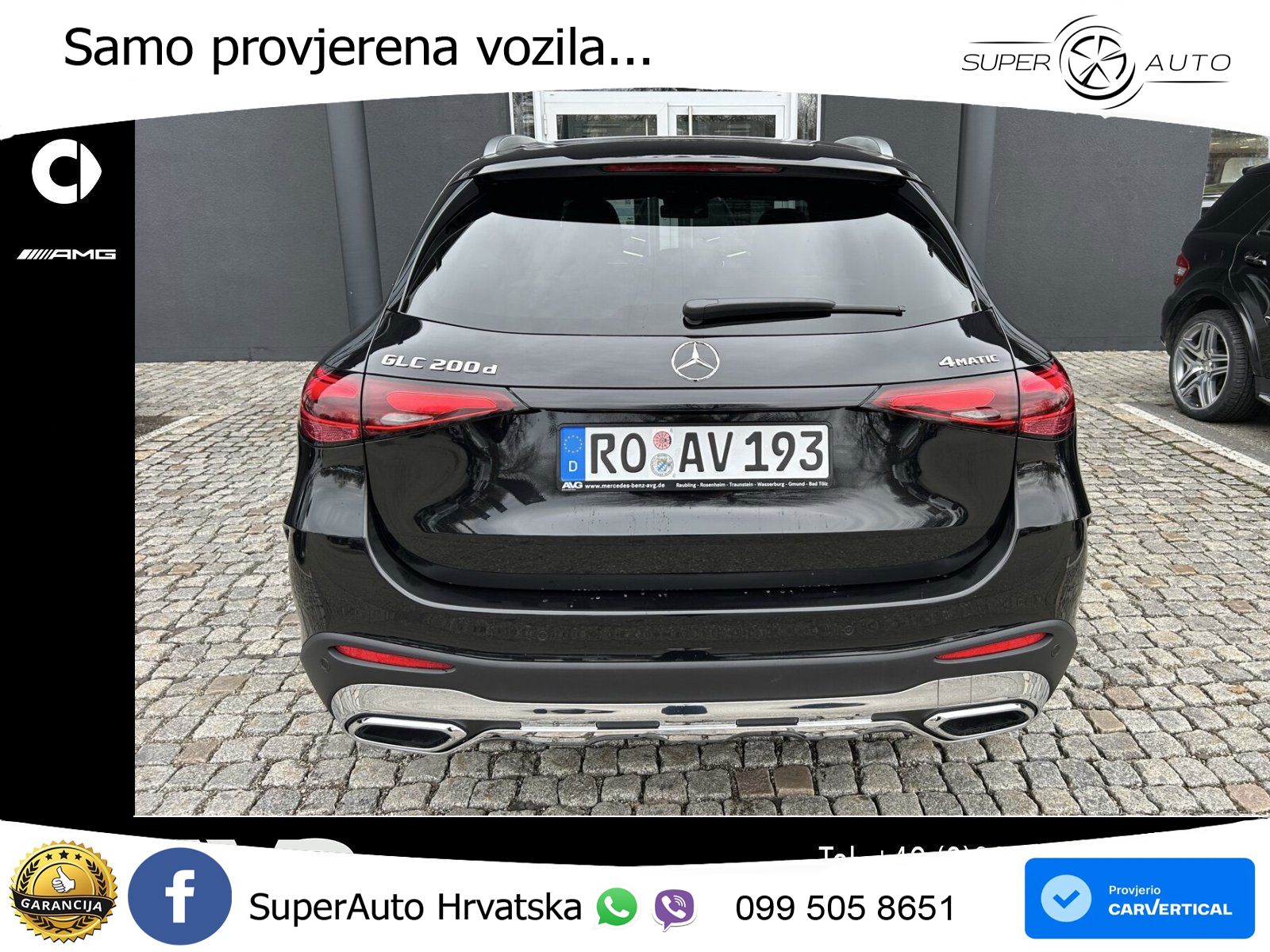 Mercedes GLC 200d (163 KS) 4MATIC 9G-TRONIC AMG LED+GR SJED+ACC