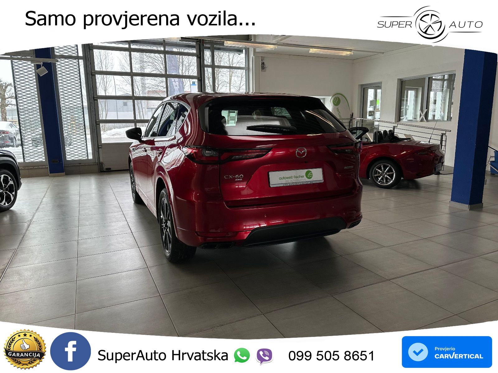 Mazda CX-60 3.3 e-Skyactiv D (254 KS) AWD Automatic ACC+HEAD+4xGR SJED+360+PANO