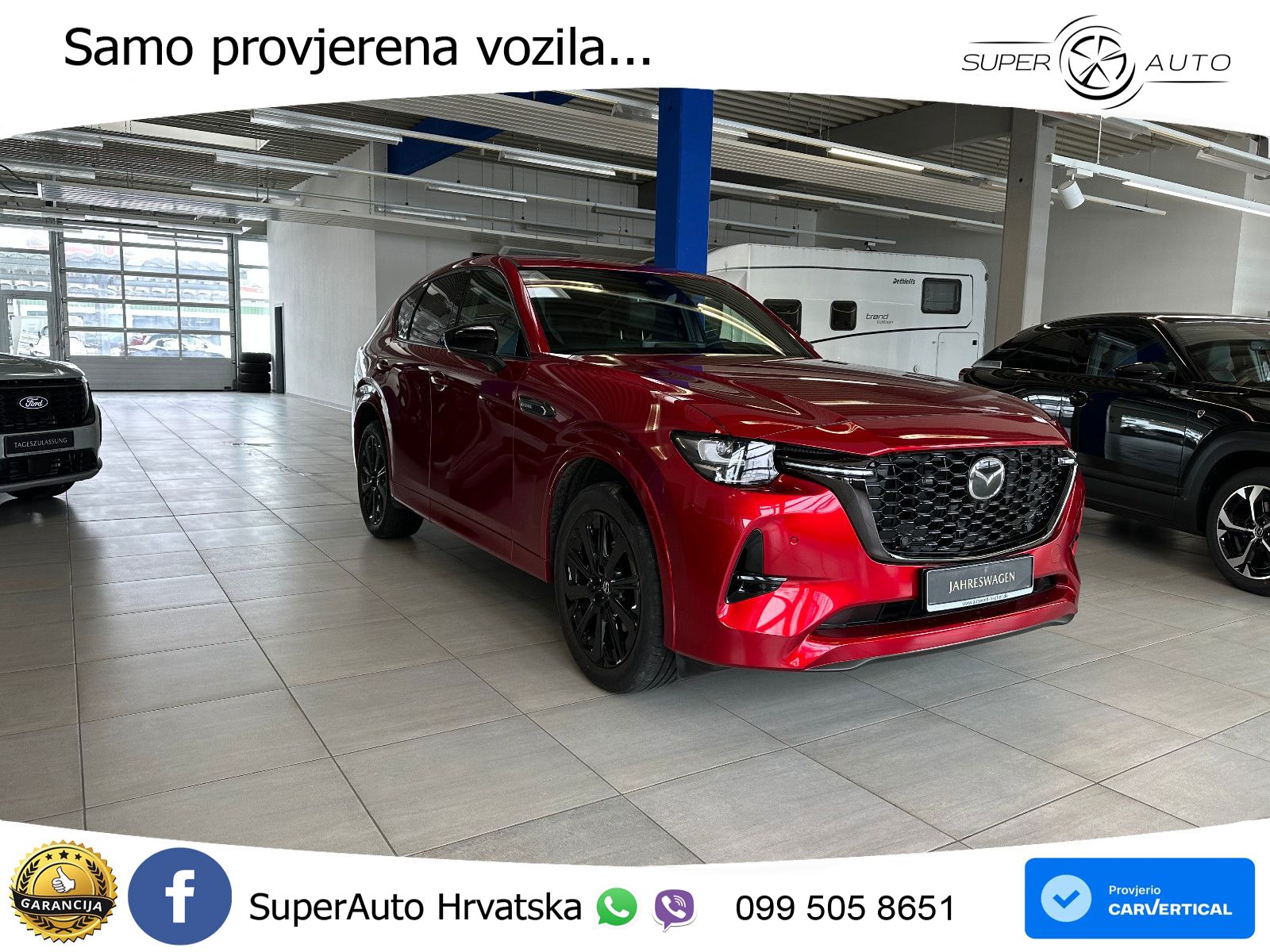 Mazda CX-60 3.3 e-Skyactiv D (254 KS) AWD Automatic ACC+HEAD+4xGR SJED+360+PANO