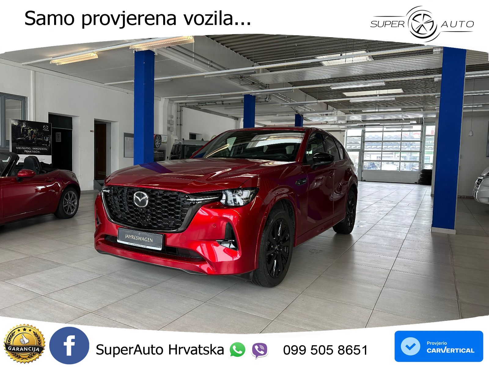 Mazda CX-60 3.3 e-Skyactiv D (254 KS) AWD Automatic ACC+HEAD+4xGR SJED+360+PANO
