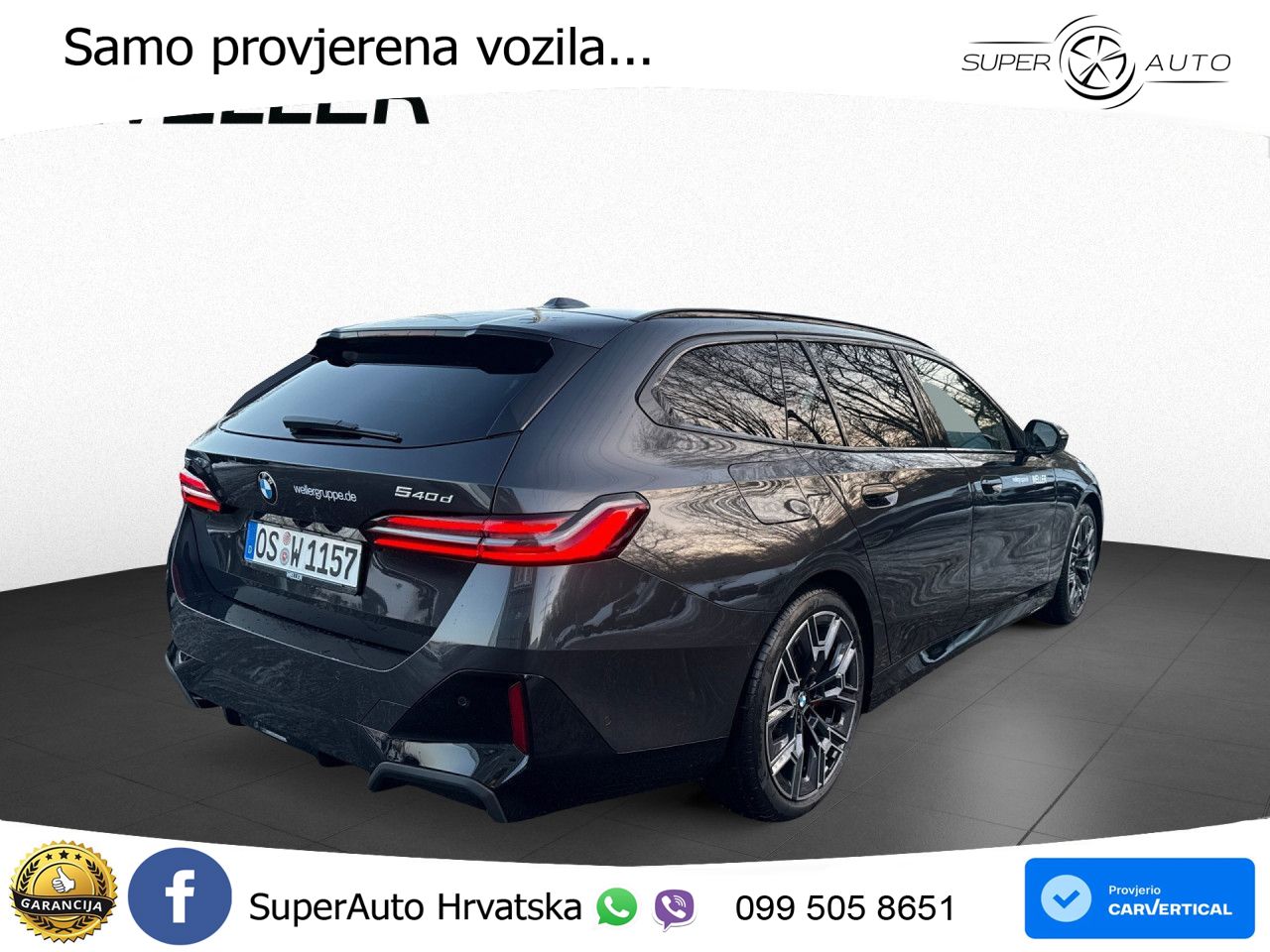 BMW 540d Touring (303 KS) xDrive Steptronic ACC+HEAD+4xGR SJED+360+PANO