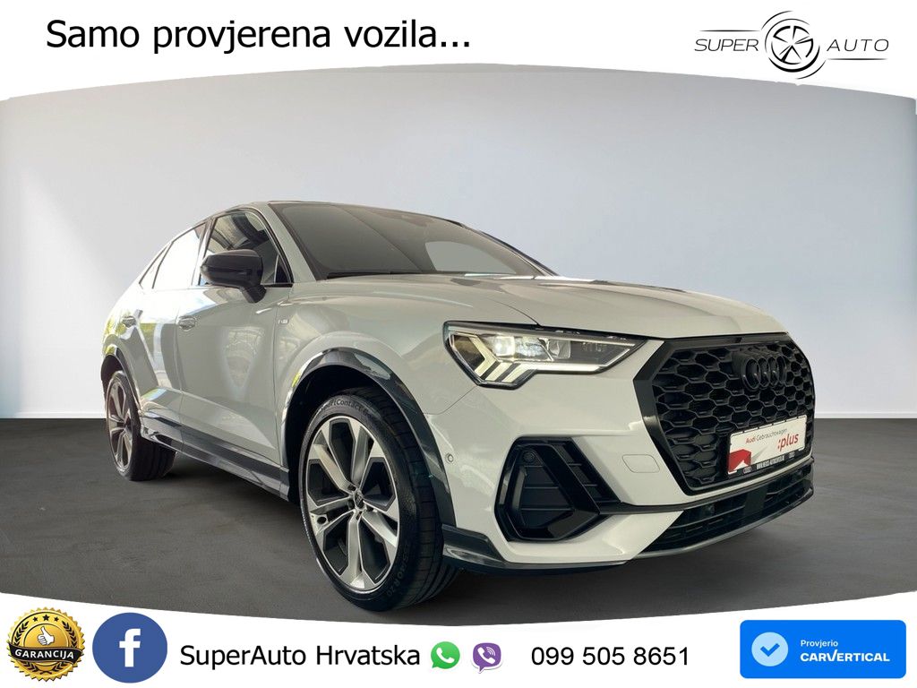 Audi Q3 II Sportback 35 TFSI (150 KS) S tronic S line LED+GR SJED+ACC