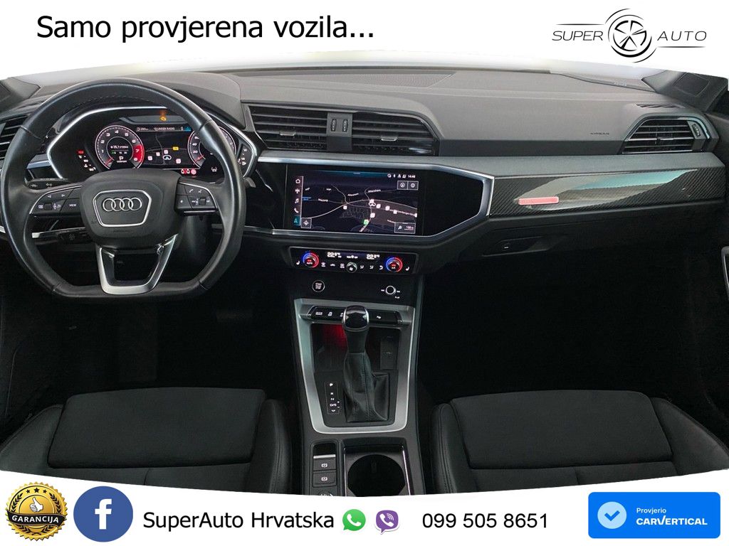 Audi Q3 II Sportback 35 TFSI (150 KS) S tronic S line LED+GR SJED+ACC