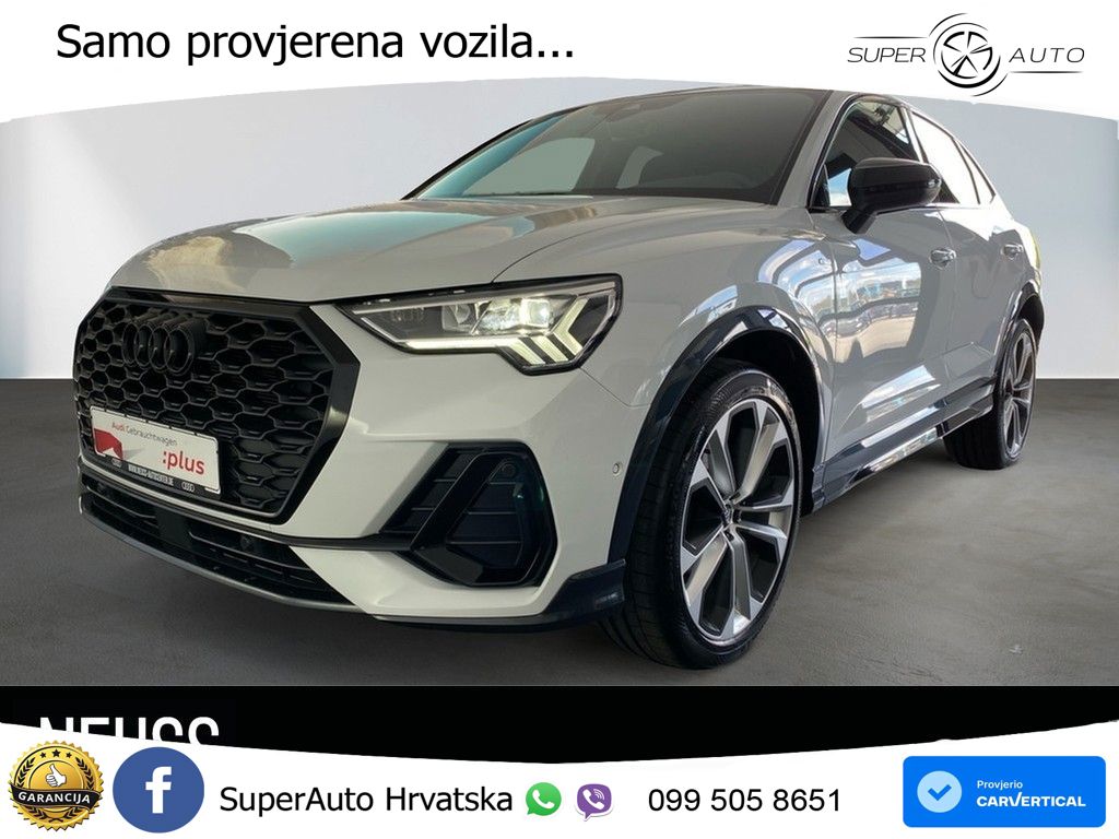Audi Q3 II Sportback 35 TFSI (150 KS) S tronic S line LED+GR SJED+ACC