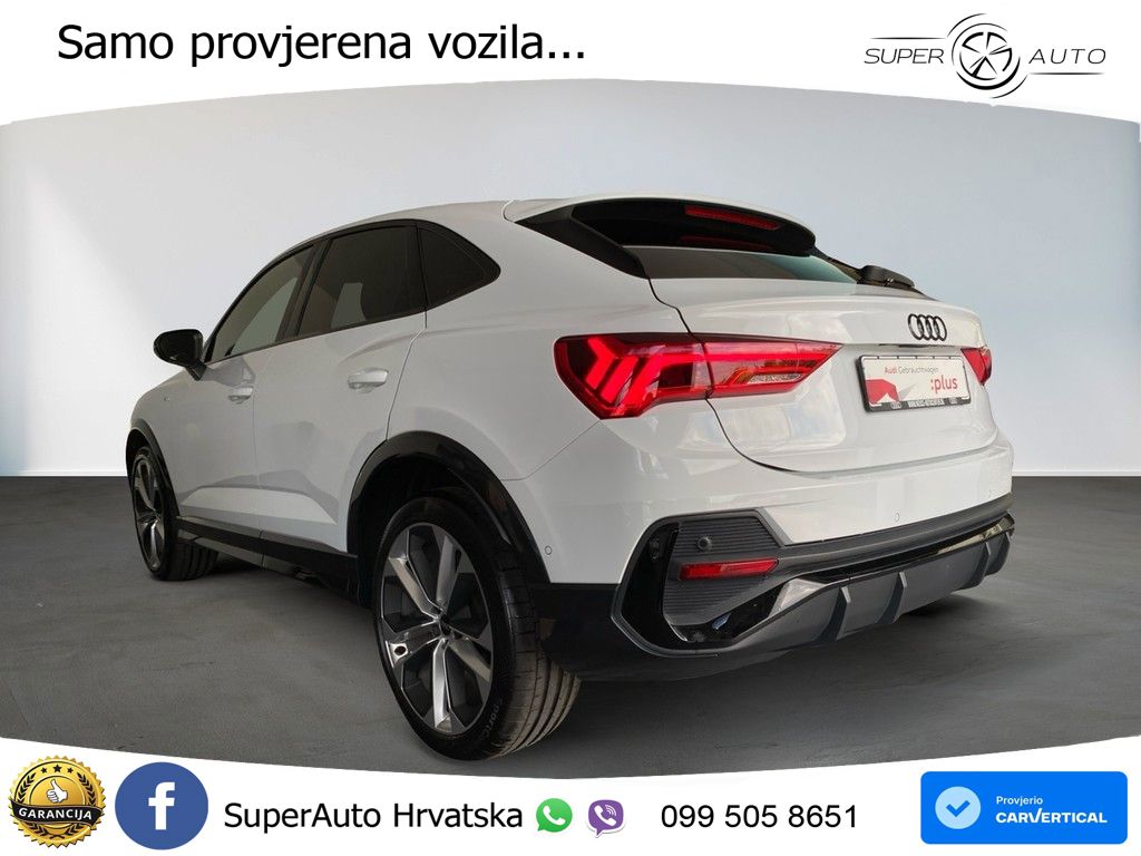 Audi Q3 II Sportback 35 TFSI (150 KS) S tronic S line LED+GR SJED+ACC