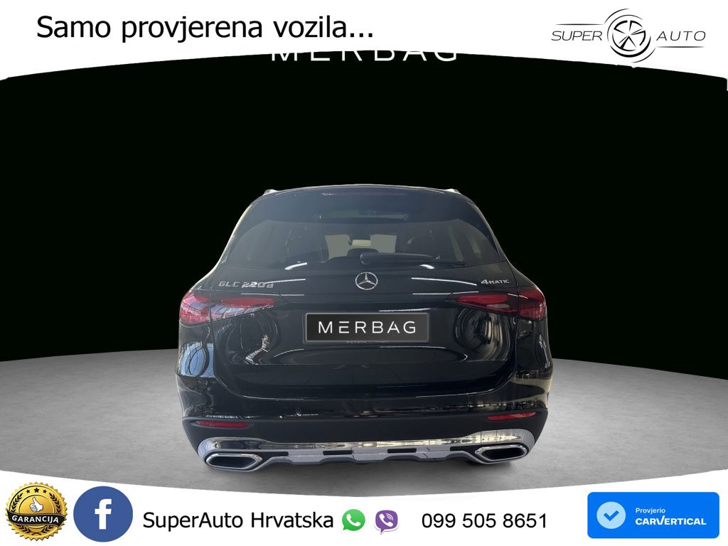 Mercedes GLC 220d (197 KS) 4MATIC 9G-TRONIC Avantgarde LED+GR SJED+ACC