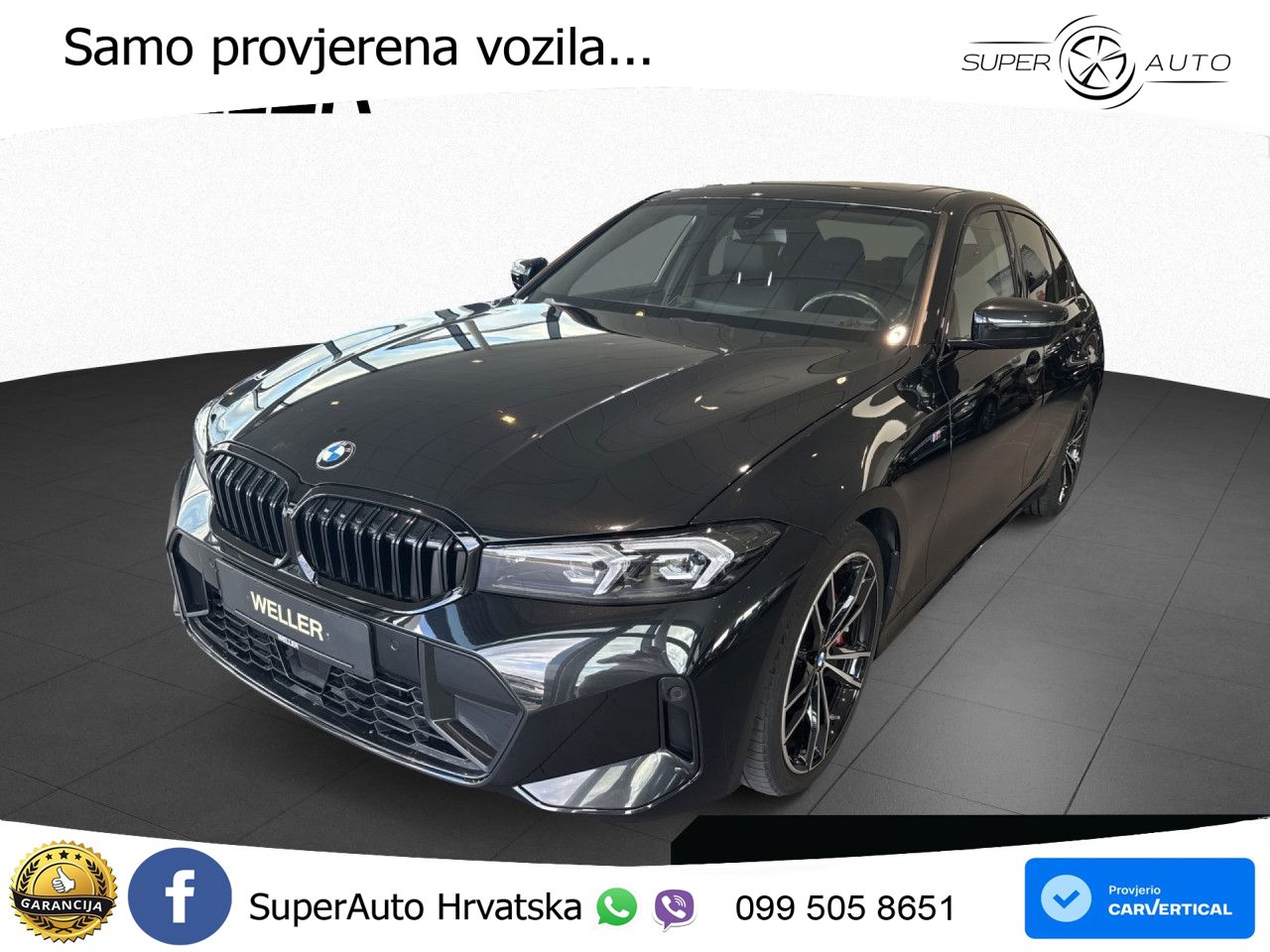 BMW 320d (190 KS) Steptronic M Sport LED+GR SJED+ACC