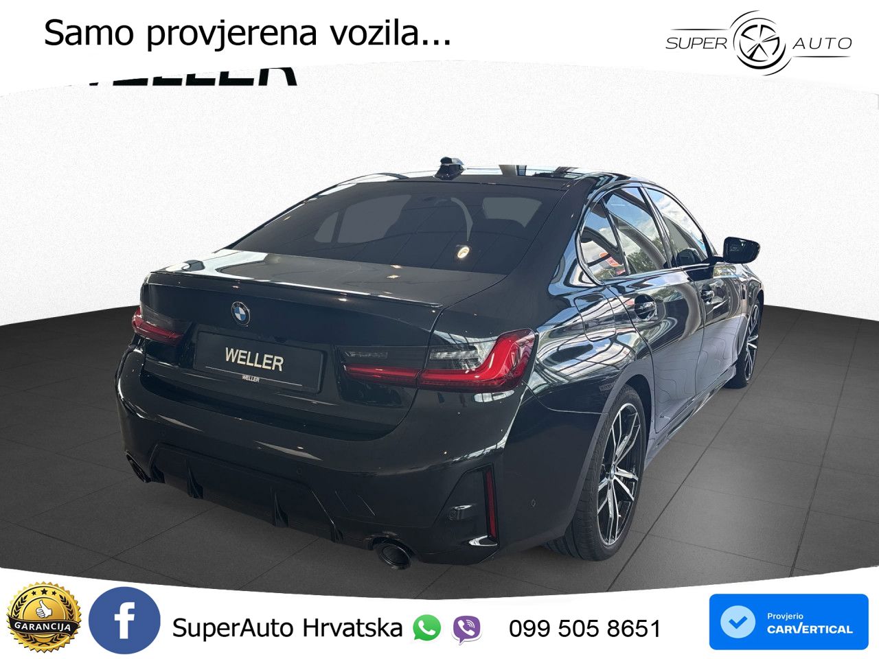 BMW 320d (190 KS) Steptronic M Sport LED+GR SJED+ACC