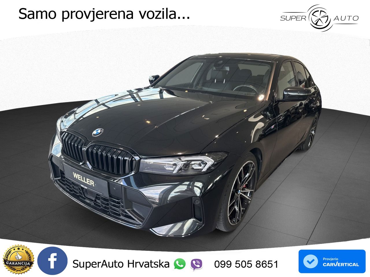 BMW 320d (190 KS) Steptronic M Sport LED+GR SJED+ACC