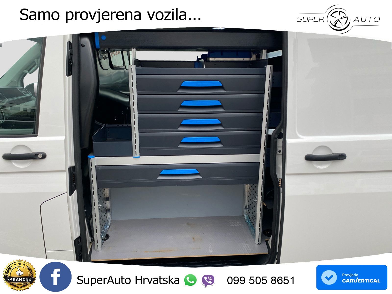 Volkswagen T6.1 Transporter LED ACC Standheizung Werkstatte 150 KS