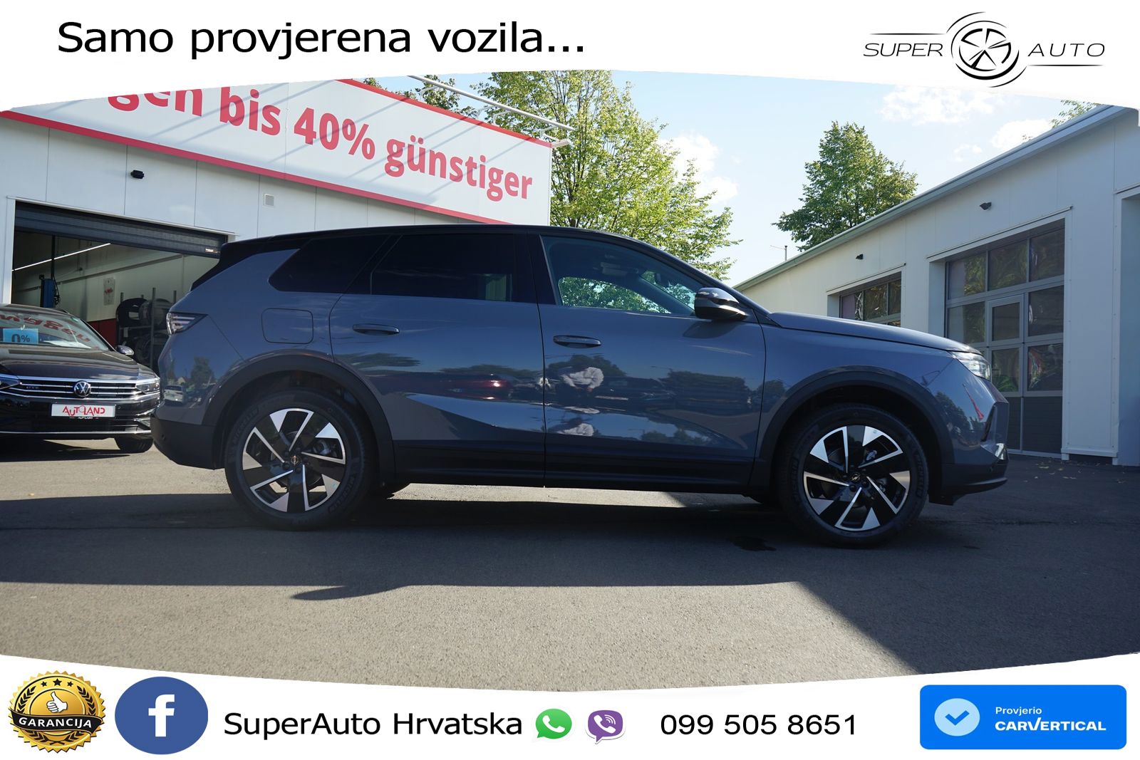 Opel Grandland 1.2 Turbo (145 KS) Hybrid eDCT Ultimate ACC+HEAD+GR SJED+360+PANO