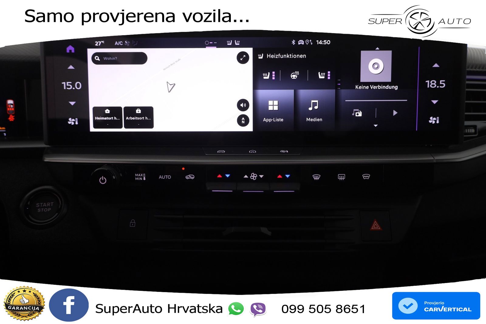 Opel Grandland 1.2 Turbo (145 KS) Hybrid eDCT Ultimate ACC+HEAD+GR SJED+360+PANO