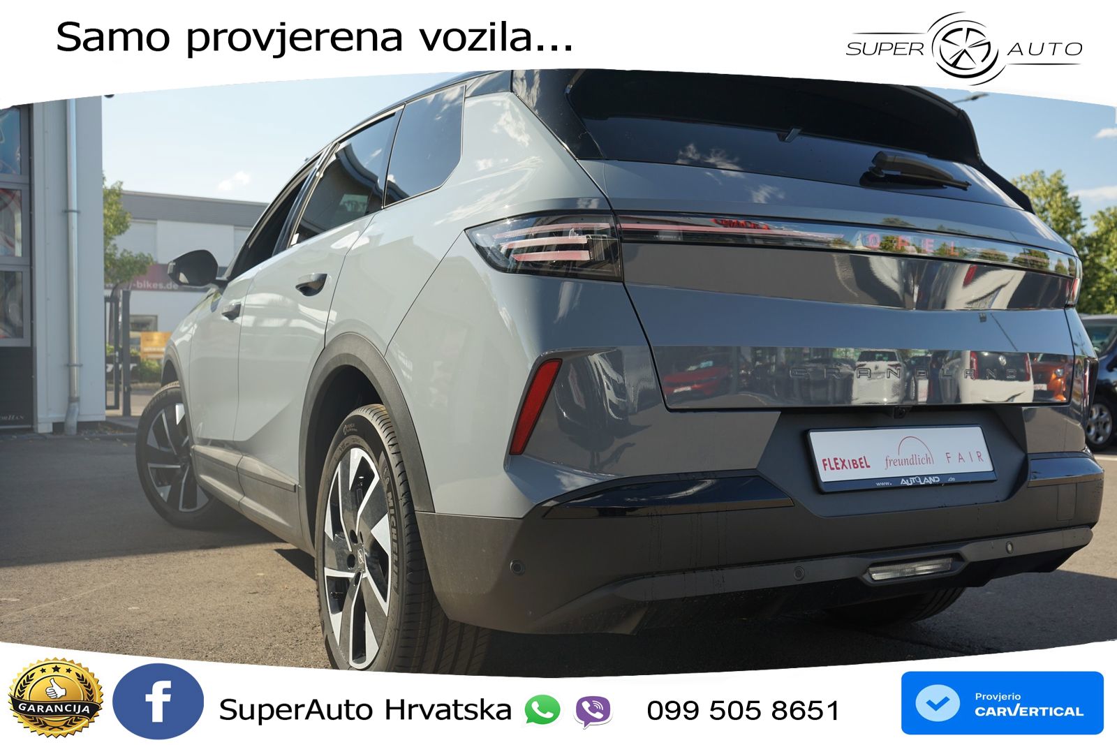 Opel Grandland 1.2 Turbo (145 KS) Hybrid eDCT Ultimate ACC+HEAD+GR SJED+360+PANO