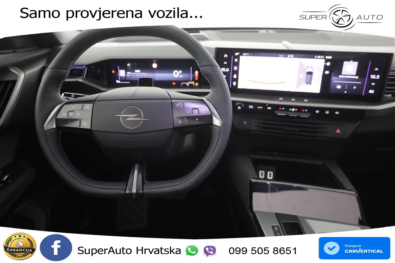Opel Grandland 1.2 Turbo (145 KS) Hybrid eDCT Ultimate ACC+HEAD+GR SJED+360+PANO