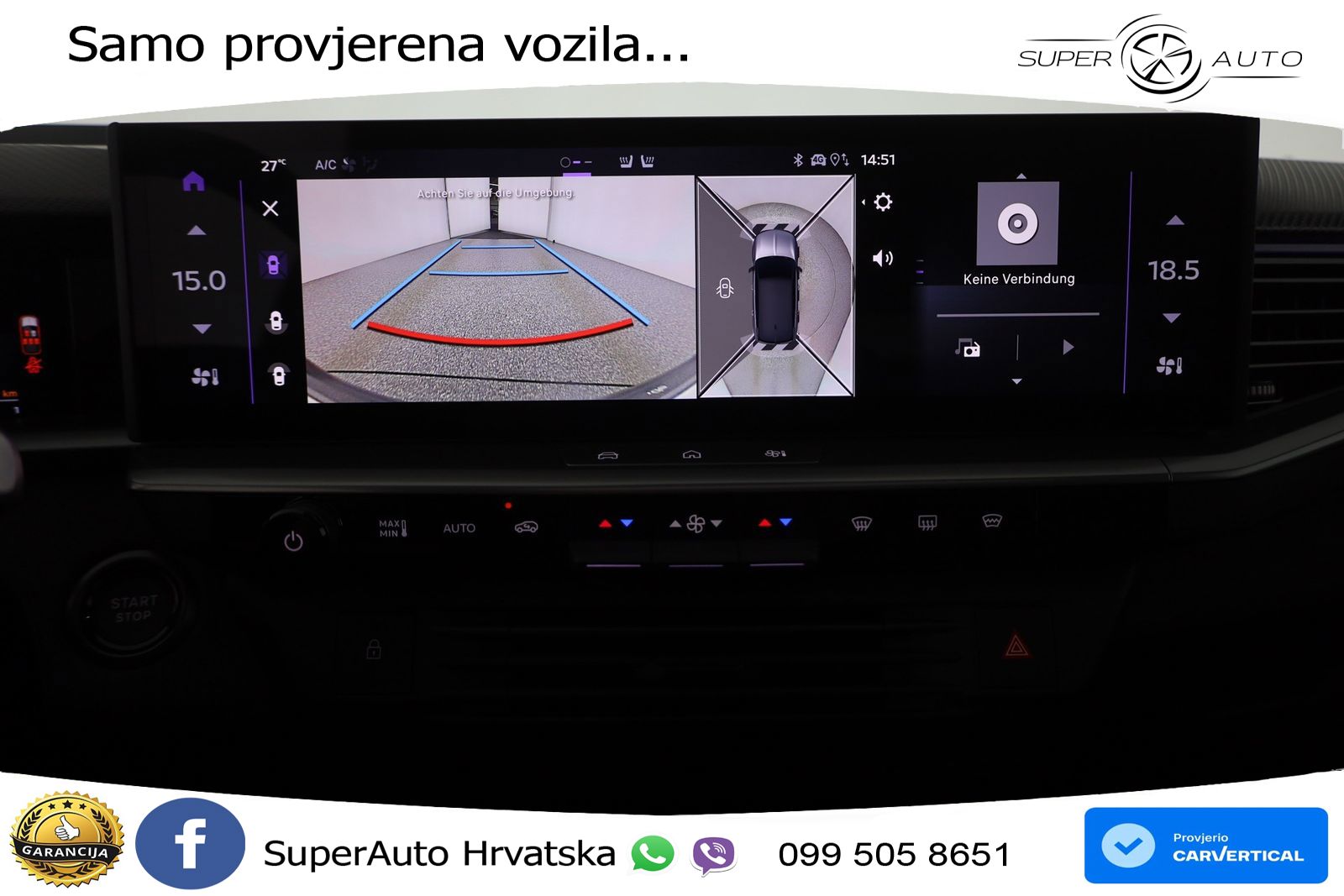 Opel Grandland 1.2 Turbo (145 KS) Hybrid eDCT Ultimate ACC+HEAD+GR SJED+360+PANO