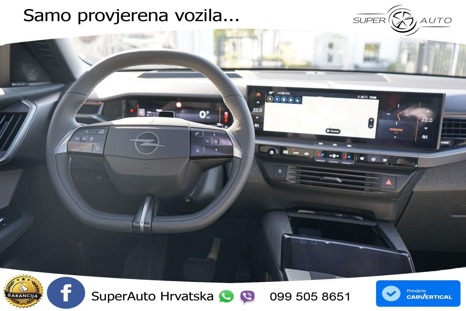 Opel Grandland 1.2 Turbo (145 KS) Hybrid eDCT Ultimate ACC+HEAD+GR SJED+360+PANO