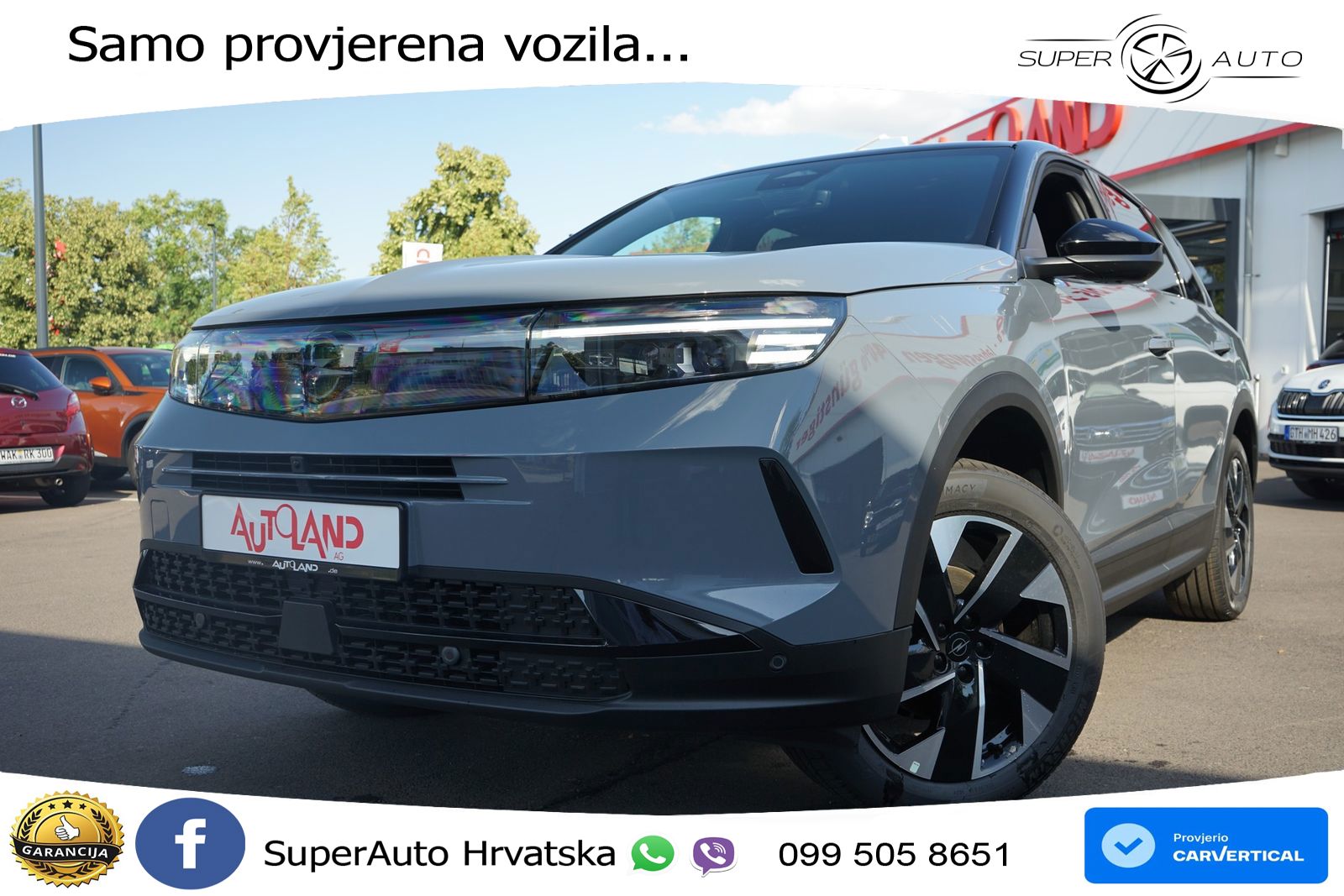 Opel Grandland 1.2 Turbo (145 KS) Hybrid eDCT Ultimate ACC+HEAD+GR SJED+360+PANO