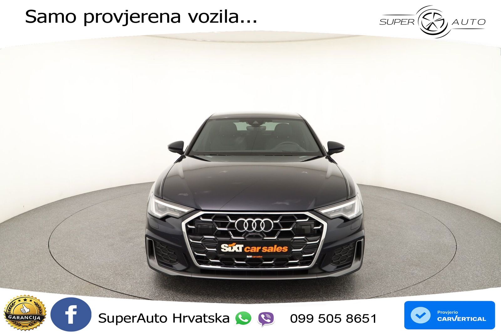 Audi A6 50 TDI V6 (286 KS) quattro tiptronic S line LED+GR SJED+ACC