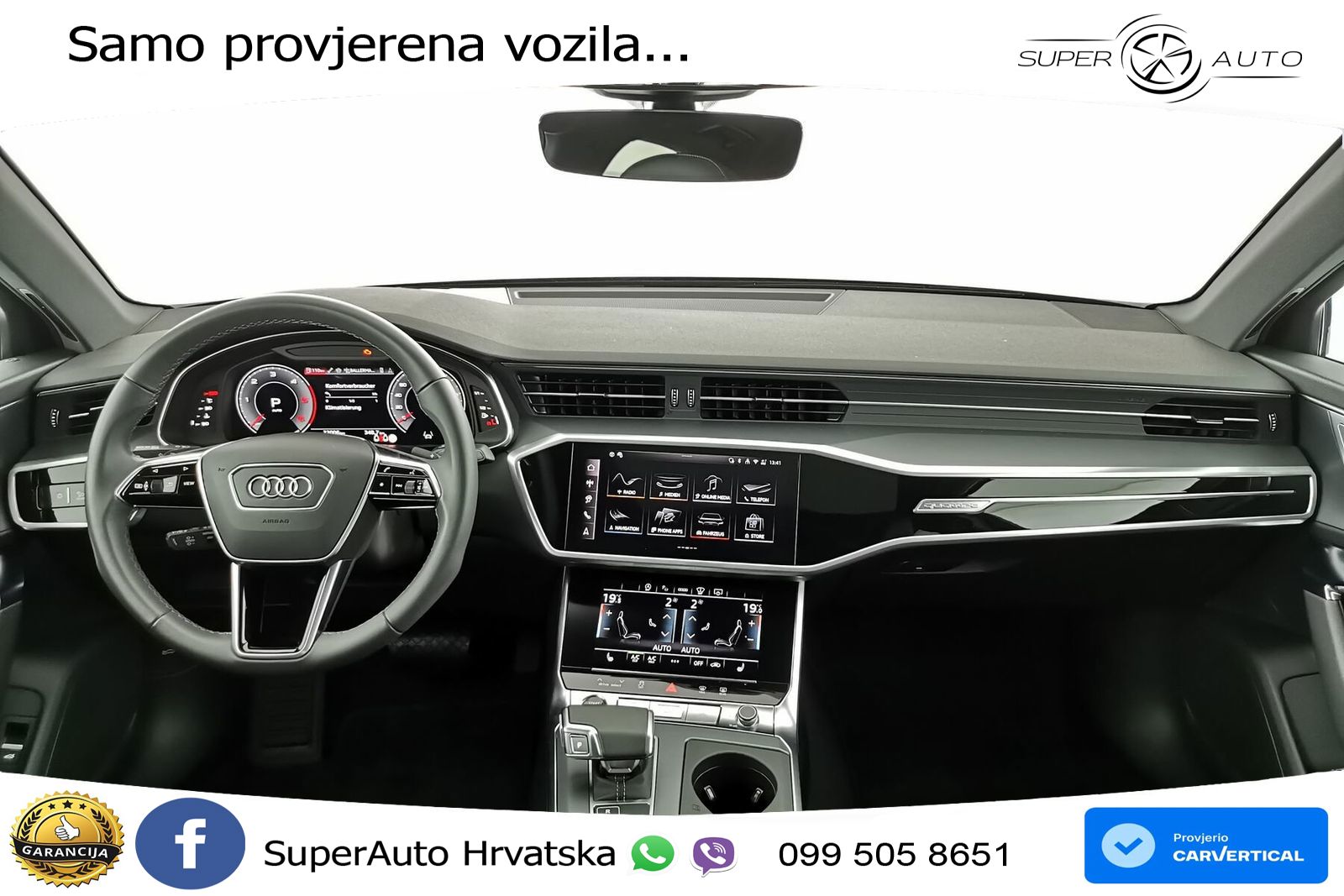 Audi A6 50 TDI V6 (286 KS) quattro tiptronic S line LED+GR SJED+ACC