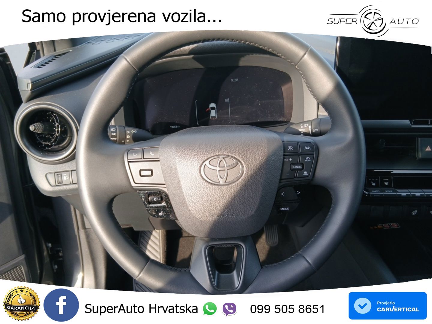 Toyota C-HR 1.8 (140 KS) Hybrid e-CVT Team D LED+GR SJED+ACC
