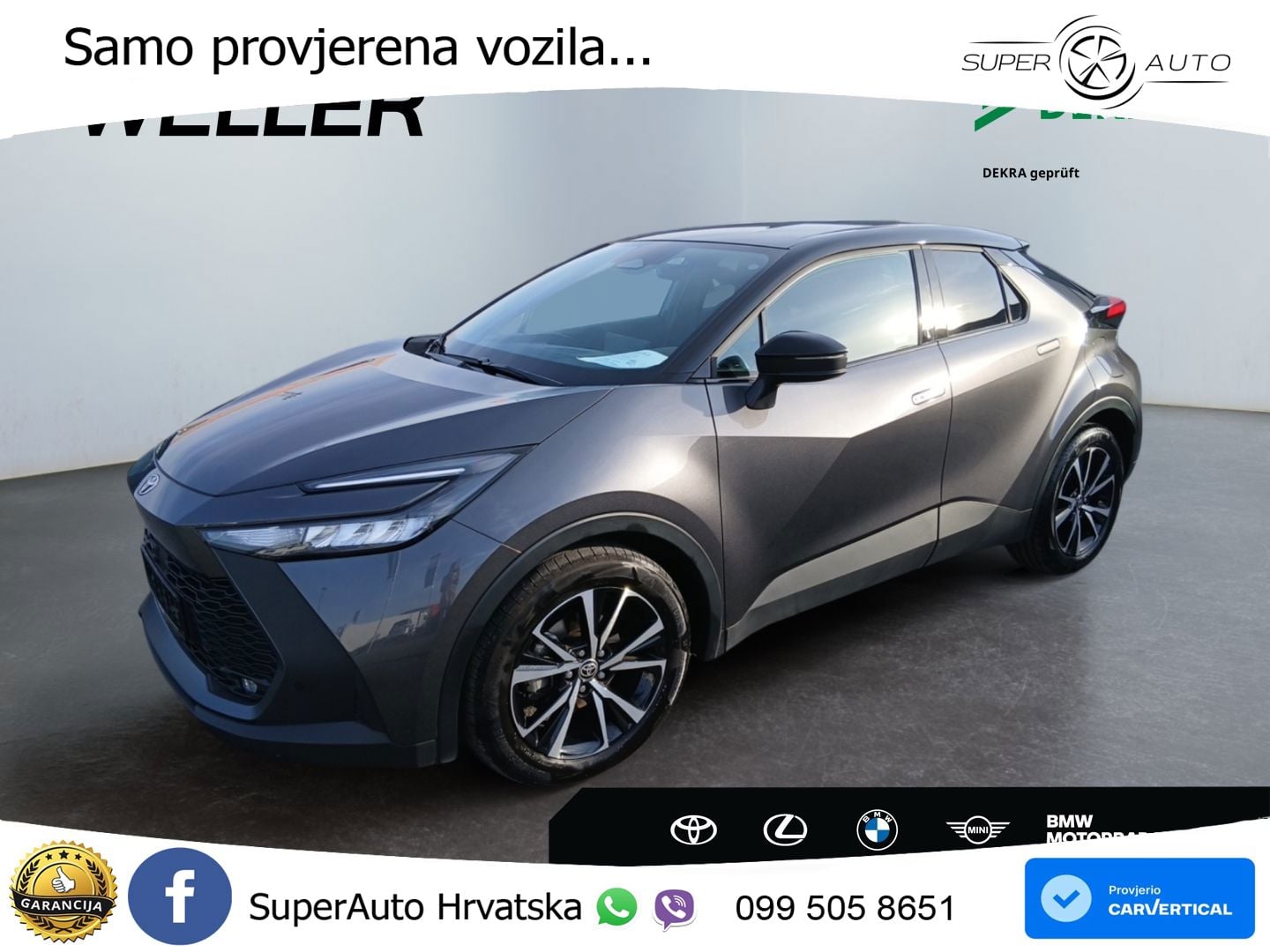 Toyota C-HR 1.8 (140 KS) Hybrid e-CVT Team D LED+GR SJED+ACC