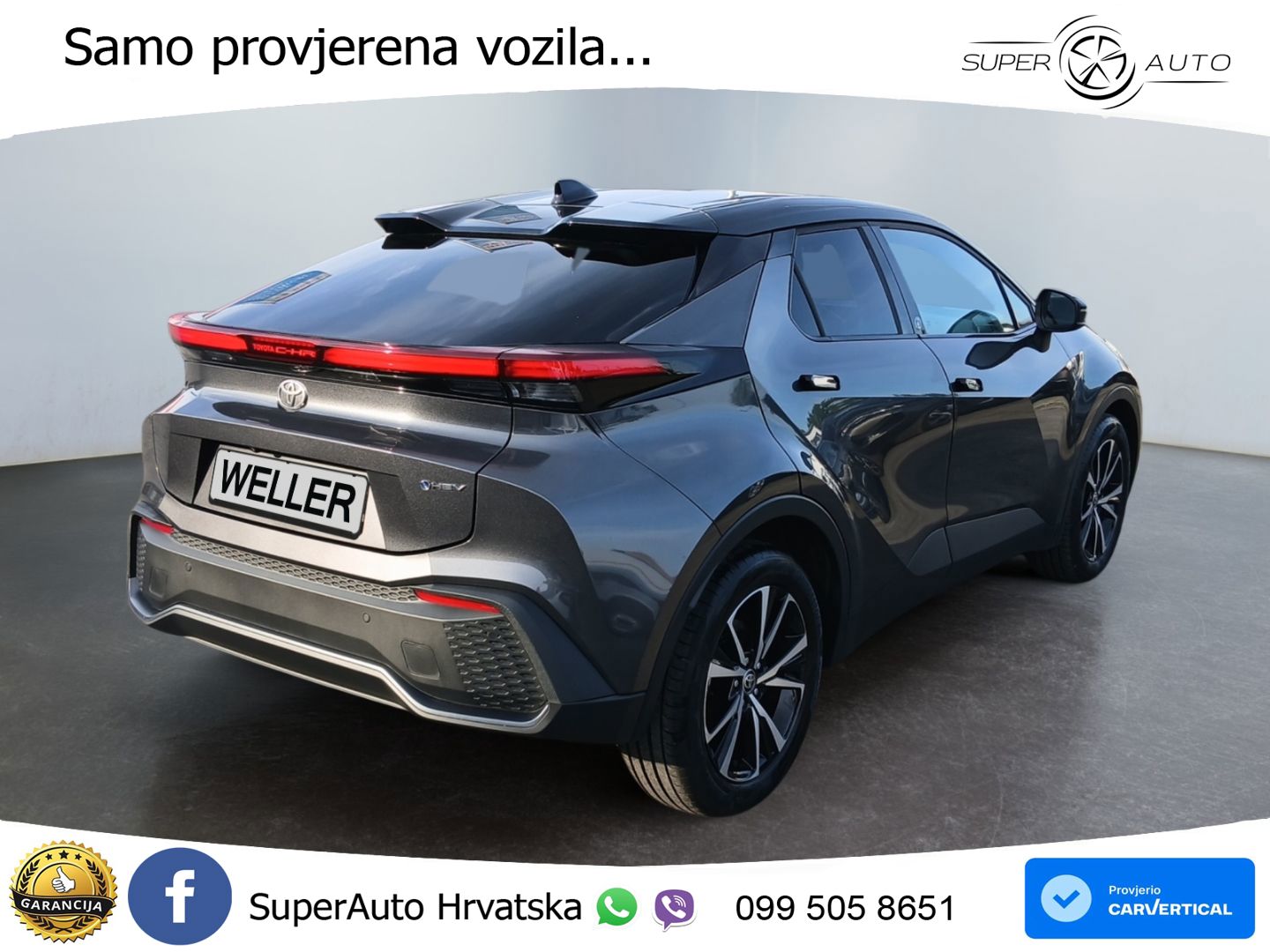 Toyota C-HR 1.8 (140 KS) Hybrid e-CVT Team D LED+GR SJED+ACC