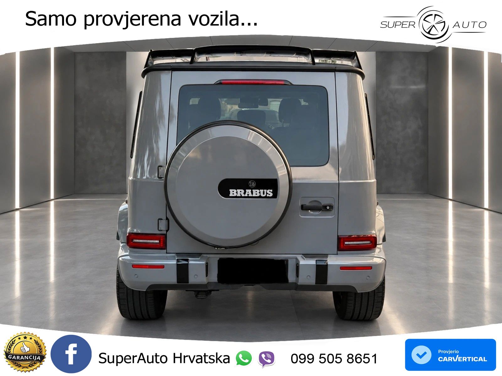 Mercedes G 500 Long V8 (422 KS) 4MATIC 9G-TRONIC Brabus LED+GR SJED+ACC