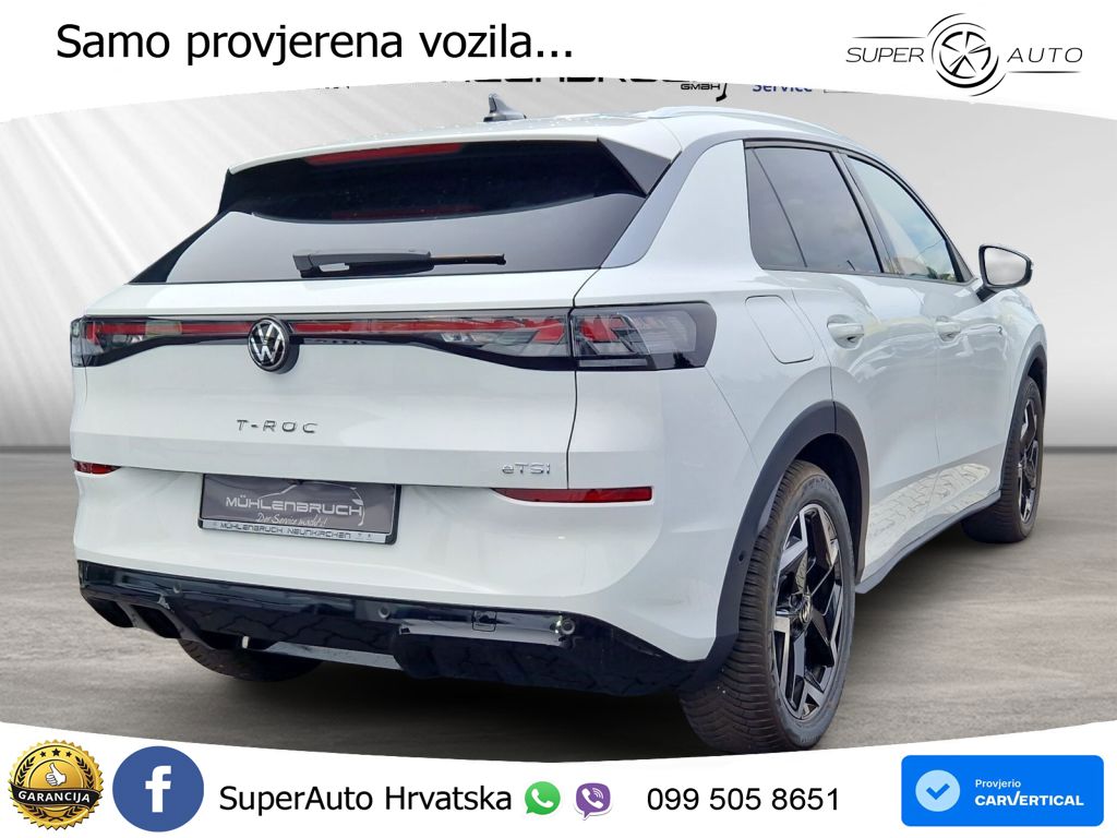 Volkswagen T-Roc 1.5 eTSI (150 KS)  DSG LED+GR SJED+ACC