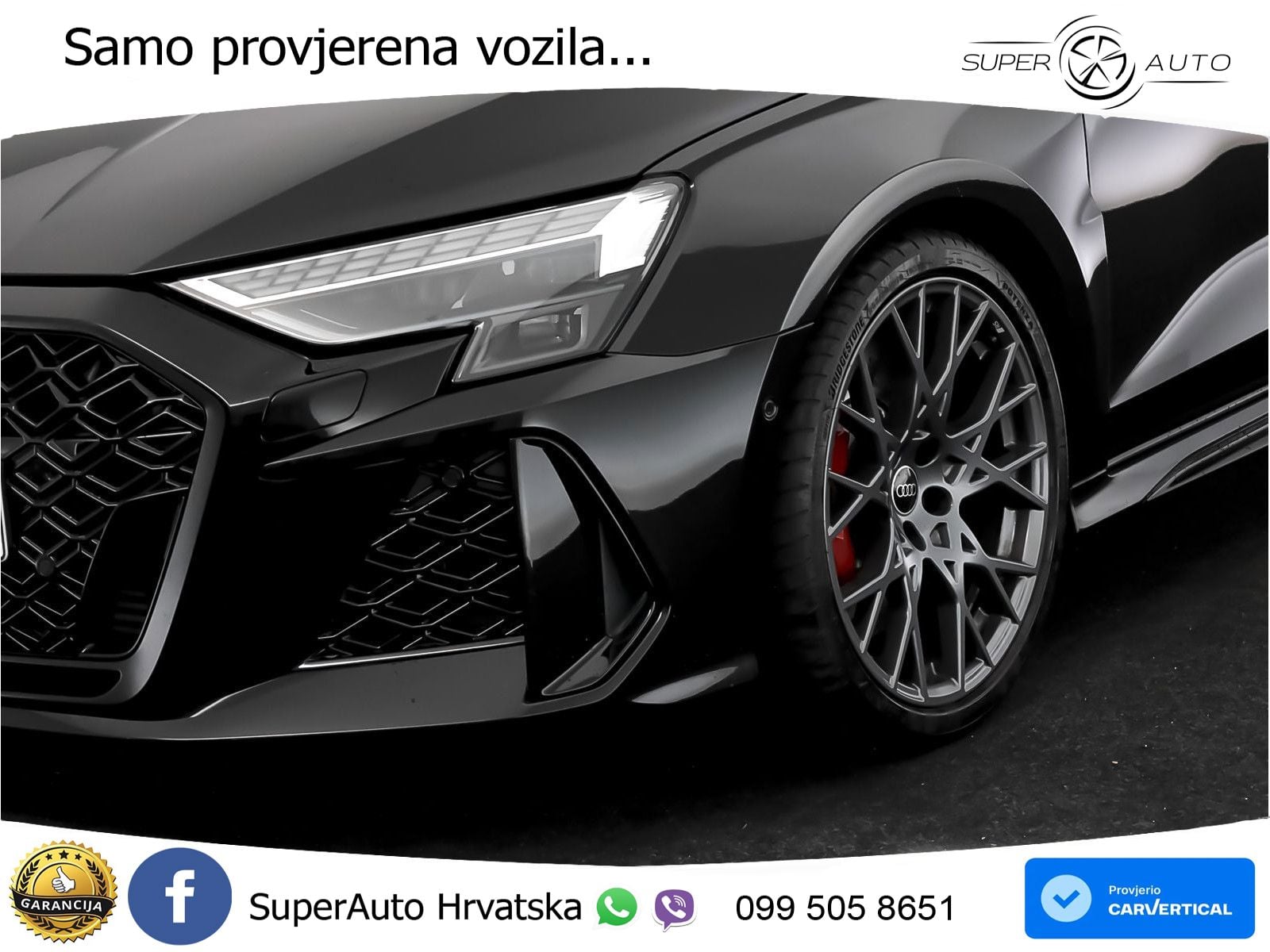 Audi RS3 Sedan 2.5 TFSI (400 KS) quattro S tronic MATRIX+GR SJED+KAM